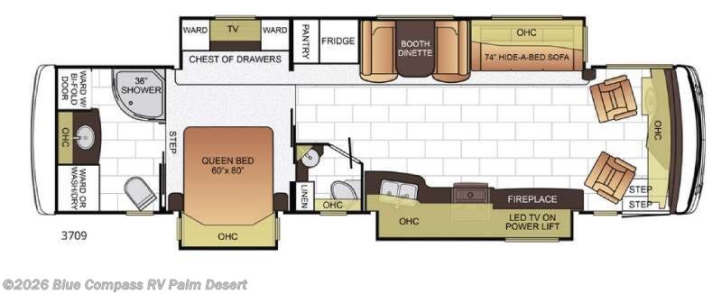 2016 Newmar Ventana 3709 - Used Class A For Sale by Blue Compass RV Palm Desert in Palm Desert, California features Slideout