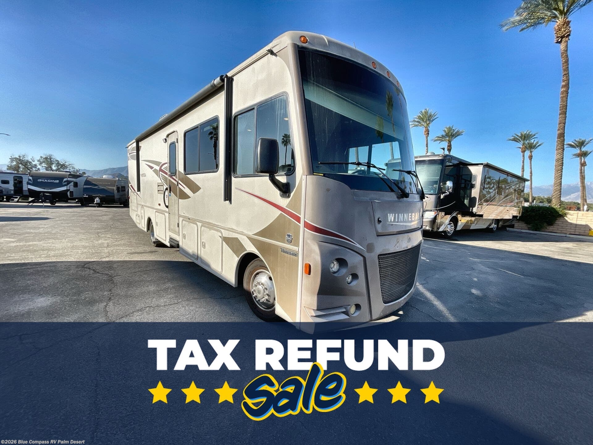 2017 Winnebago Vista 31BE - Used Class A For Sale by Blue Compass RV Palm Desert in Palm Desert, California features Slideout