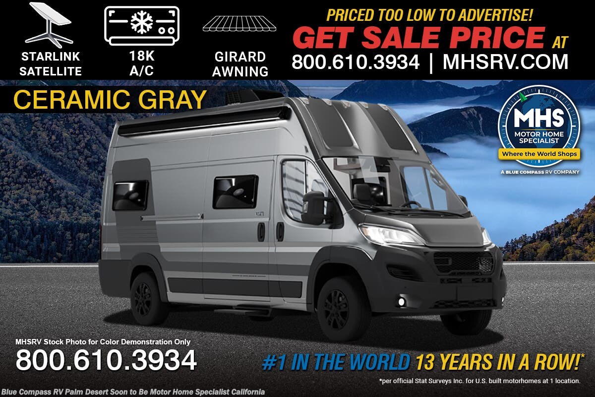 2027 Grand Design Lineage Series VP LVP2 Class B RV W/ Starlink, SafeRide, 18K A/C, Girard Awning, Truma Combi &amp; More