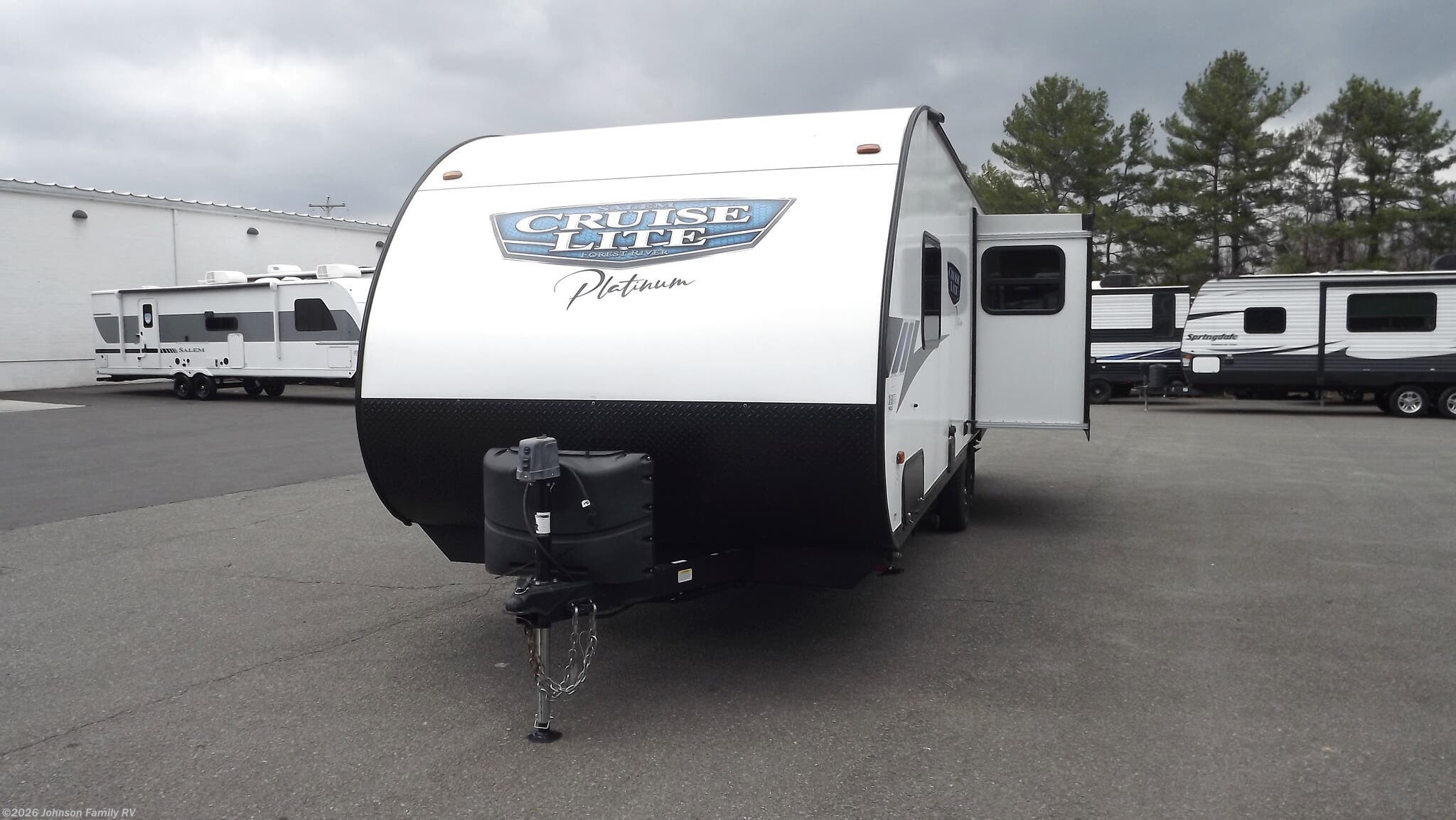 2023 Forest River Salem 241RLXL - Used Travel Trailer For Sale by Johnson Family RV in Woodlawn, Virginia features Pantry, Stereo System, Dinette, Refrigerator, Awning