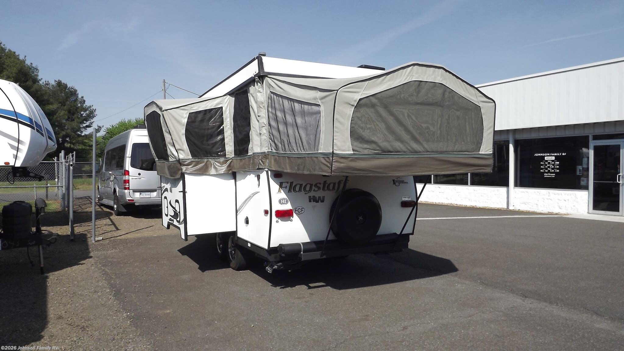 2014 Forest River Flagstaff High Wall 29 SC - Used Popup for sale by Johnson Family RV in Woodlawn, Virginia