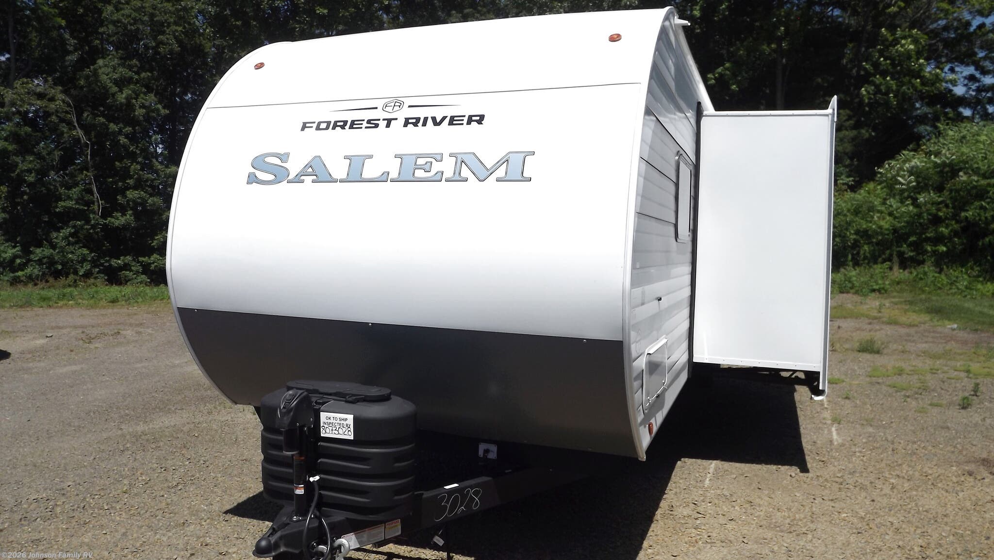 2026 Forest River Salem 36VBDS - New Travel Trailer For Sale by Johnson Family RV in Woodlawn, Virginia features Awning, Stove, Solar Prep, Self Contained, Microwave