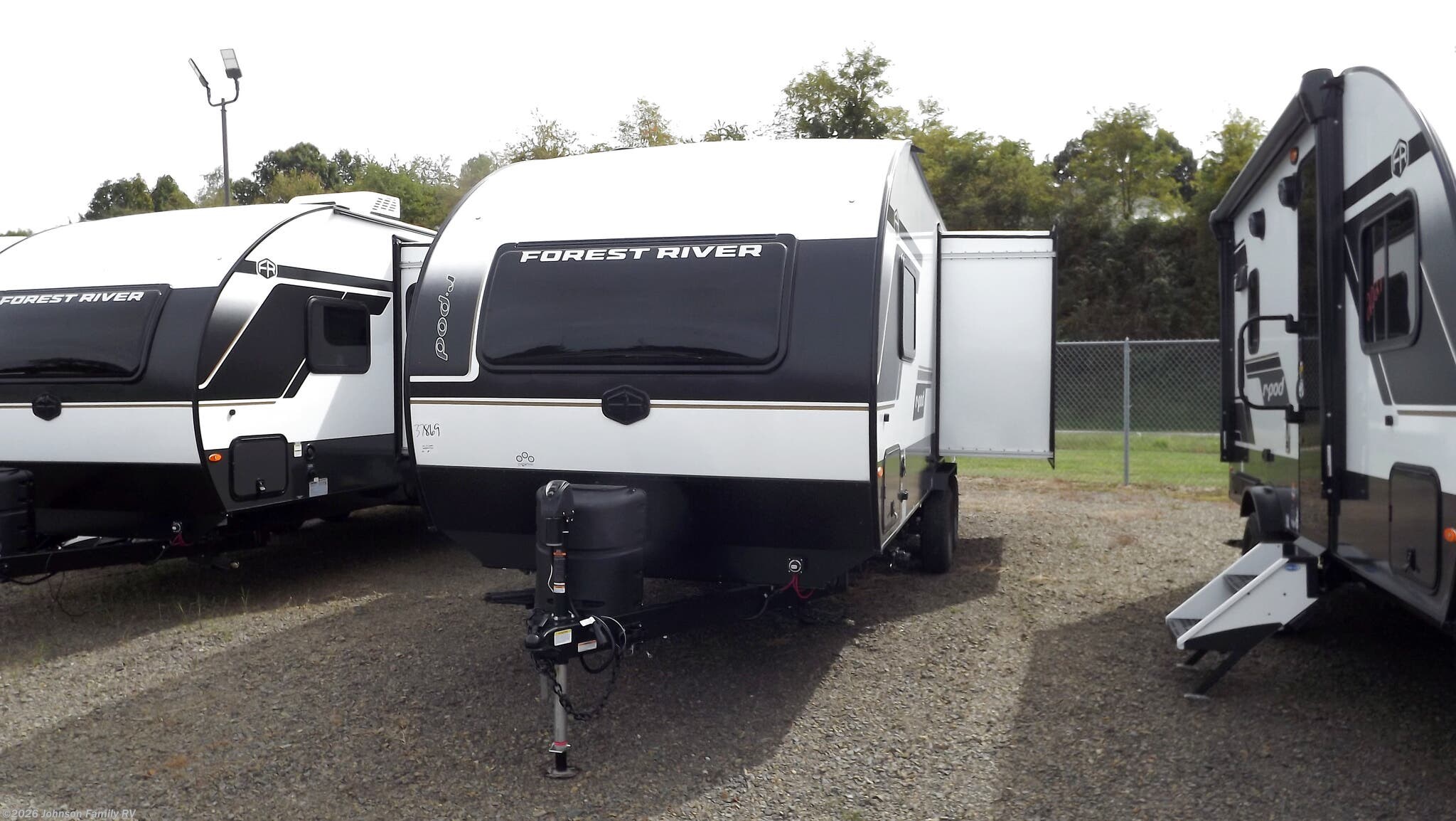 2027 Forest River R-Pod RP-198 - New Travel Trailer For Sale by Johnson Family RV in Woodlawn, Virginia features Slam Latch Baggage Doors, Solar Panel, Azdel Composite Panels, Refrigerator, Inverter