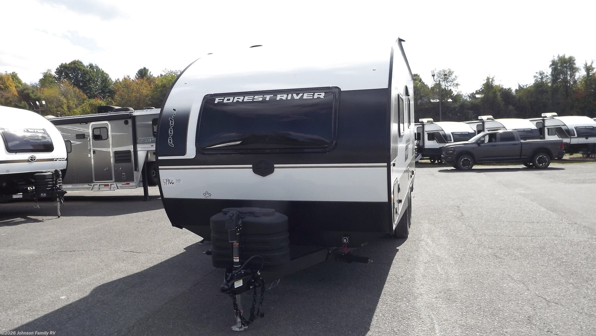 2027 Forest River R-Pod RP-197 - New Travel Trailer For Sale by Johnson Family RV in Woodlawn, Virginia features Power Awning, Awning, Azdel Composite Panels, Refrigerator, Microwave
