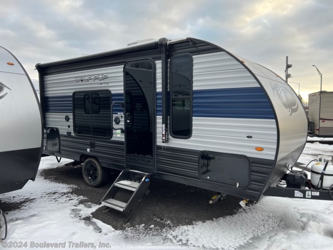 2022 Forest River Cherokee Wolf Pup 16FQ - New Travel Trailer For Sale by Boulevard Trailers, Inc. in Whitesboro, New York