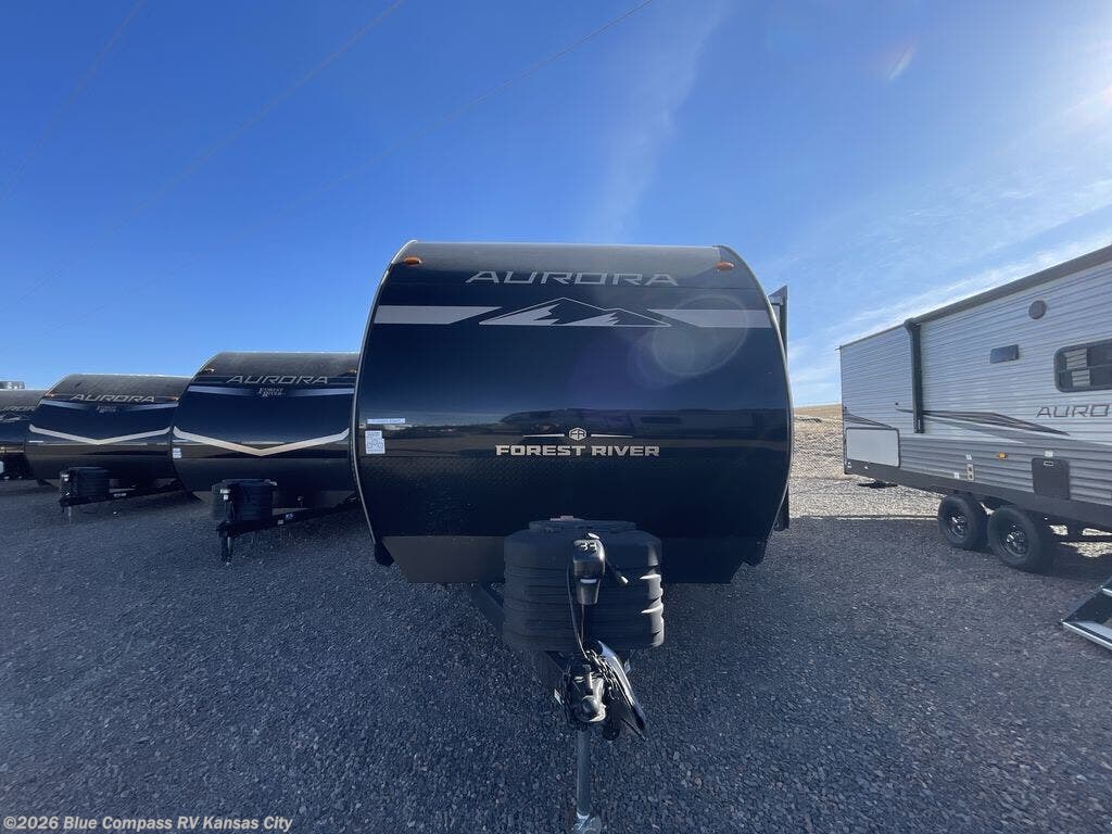 2025 Forest River Aurora 34BHTS - New Travel Trailer For Sale by Blue Compass RV Kansas City in Grain Valley, Missouri features Slideout