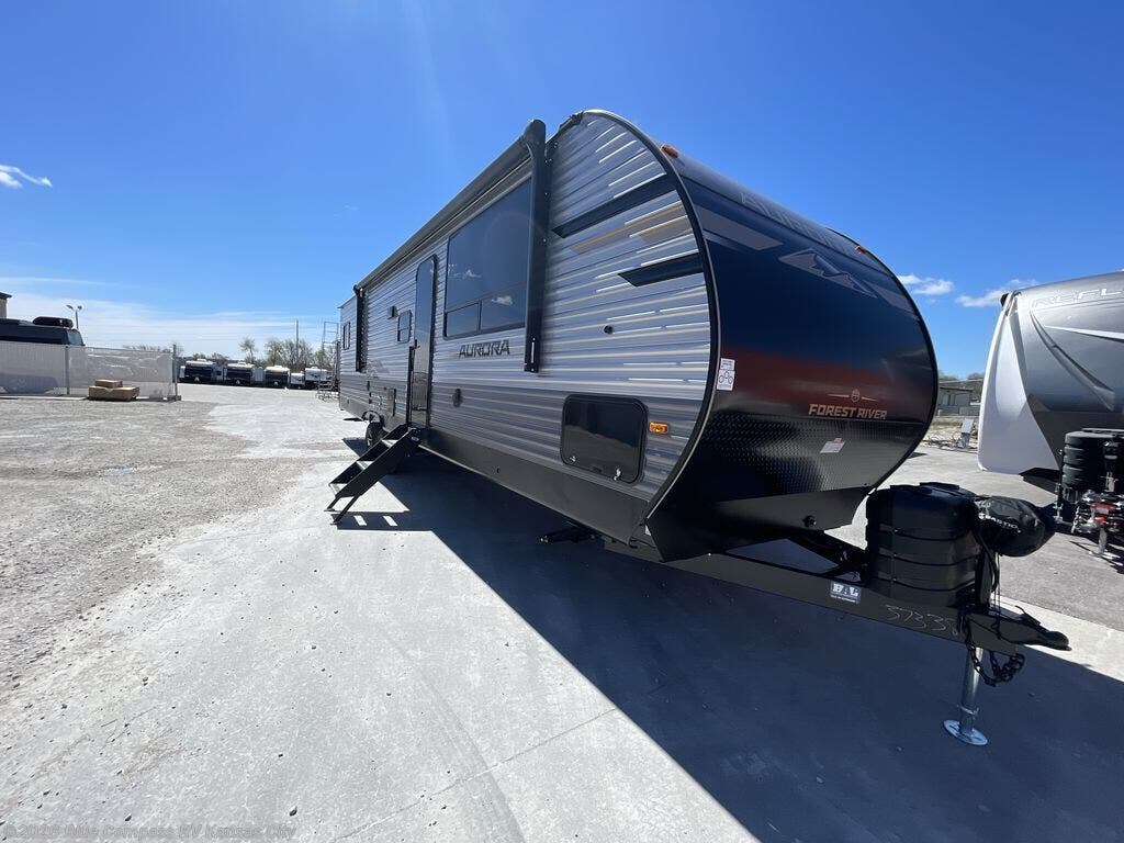 2026 Forest River Aurora 34BHTS-2Q - New Travel Trailer For Sale by Blue Compass RV Kansas City in Grain Valley, Missouri