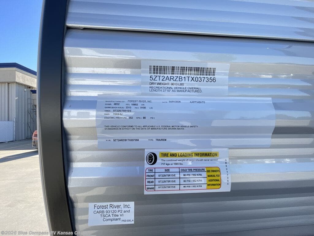 New 2026 Forest River Aurora 34BHTS available in Grain Valley, Missouri