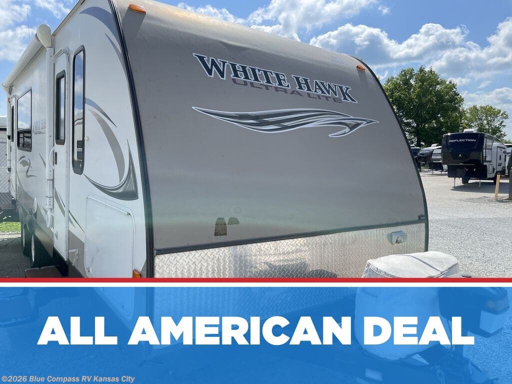 2012 Jayco White Hawk 26SRK - Used Travel Trailer For Sale by Blue Compass RV Kansas City in Grain Valley, Missouri features Slideout