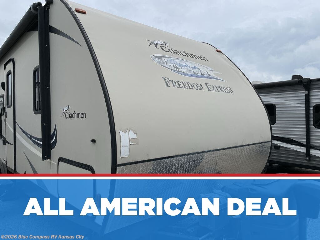 2016 Coachmen Freedom Express 248RBS - Used Travel Trailer For Sale by Blue Compass RV Kansas City in Grain Valley, Missouri features Slideout