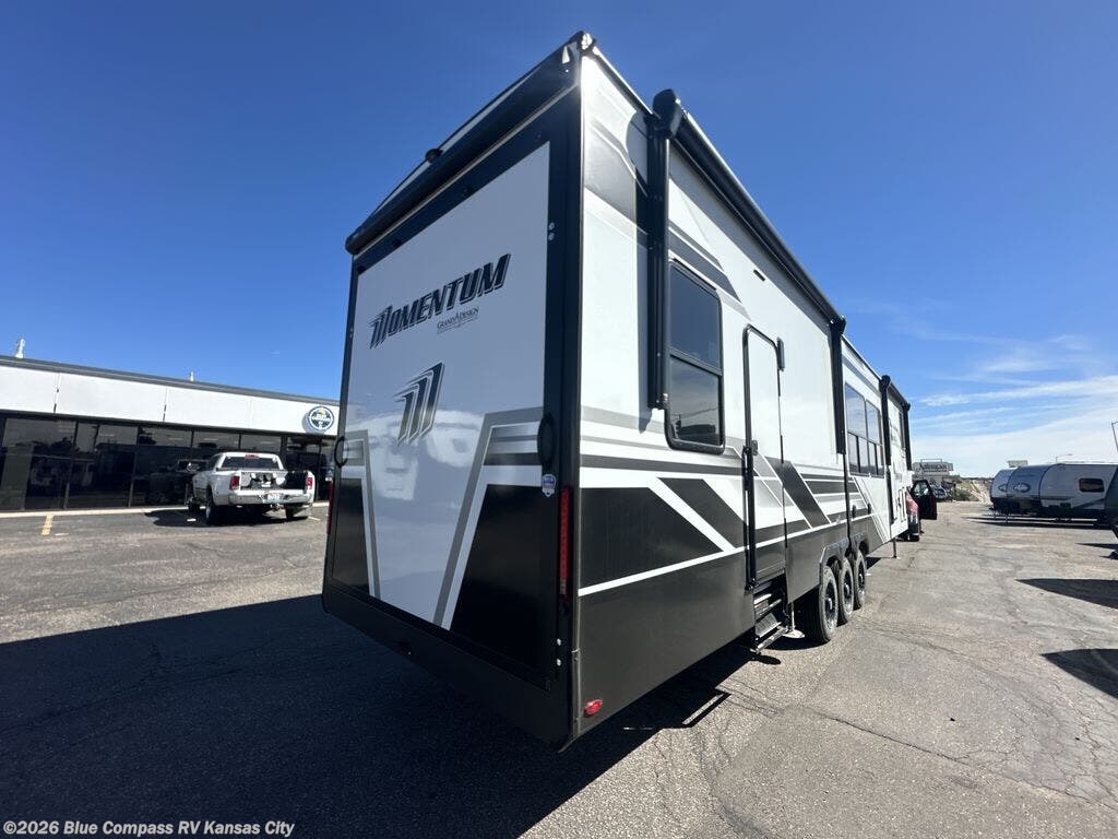 2026 Grand Design Momentum G-Class 394G - New Toy Hauler For Sale by Blue Compass RV Kansas City in Grain Valley, Missouri