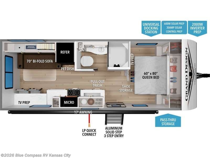 2027 Transcend Xplor 21RLX by Grand Design from Blue Compass RV Kansas City in Grain Valley, Missouri