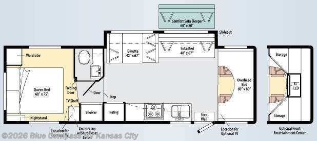 2010 Itasca Impulse 31C - Used Class C For Sale by Blue Compass RV Kansas City in Grain Valley, Missouri features Slideout