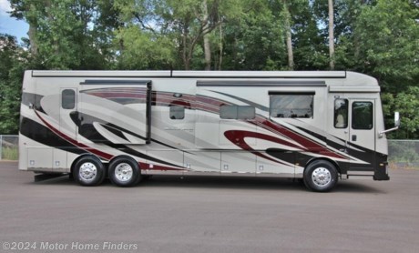 &lt;p class=&quot;MsoNormal&quot;&gt;&lt;span style=&quot;font-size: 10.0pt; line-height: 107%;&quot;&gt;This 2019 Dutch Star 4018, All Electric, Triple Slide (1 Full Wall), Bath and a Half coach is powered by a 450HP ISL Cummins Diesel, rides on a Freightliner chassis with Comfort Drive and Passive Steer Technology&lt;/span&gt;&lt;span style=&quot;font-size: 10.0pt; line-height: 107%; mso-fareast-font-family: &#39;Times New Roman&#39;;&quot;&gt; &lt;/span&gt;&lt;span style=&quot;font-size: 10.0pt; line-height: 107%;&quot;&gt;and is mated to an Allison MH 3000 6 Speed Auto Transmission.&lt;span style=&quot;mso-spacerun: yes;&quot;&gt;&amp;nbsp; &lt;/span&gt;She has a 15,000 lb. Hitch Weight.&lt;/span&gt;&lt;/p&gt;
&lt;p class=&quot;MsoNormal&quot;&gt;&lt;span style=&quot;font-size: 10.0pt; line-height: 107%;&quot;&gt;This is the only 40&amp;rsquo; coach with a Tag Axle &amp;ndash; and when you drive it you will notice the advantage of that Tag Axle immediately.&lt;/span&gt;&lt;/p&gt;
&lt;p class=&quot;MsoNormal&quot;&gt;&lt;span style=&quot;font-size: 10.0pt; line-height: 107%;&quot;&gt;She looks beautiful with her Sea Pearl Graphics, Sea Pearl D&amp;eacute;cor, Carmel Glazed Cherry cabinets, Stainless Steel Baggage Door Trim and Polished Aluminum Wheels.&lt;span style=&quot;mso-spacerun: yes;&quot;&gt;&amp;nbsp; &lt;/span&gt;When new, this coach retailed for over $450,000, which includes $60,000 of options.&lt;/span&gt;&lt;/p&gt;
&lt;p class=&quot;MsoNormal&quot;&gt;&lt;span style=&quot;font-size: 10.0pt; line-height: 107%;&quot;&gt;The features on this coach are numerous and start with an Automatic Step For Entrance Door, Chrome Lock, Keyless, SS Trim, Manual Tilt/Telescope Steering Wheel With VIP Smart Wheel, Comfort Drive Steering System With Power Column and Adjustable Control, Convex Chrome Exterior Mirrors With Defrost, Remote Control and Turn Signal Indicators, Heated Front Captain&amp;rsquo;s Seats with 6 Way Power, Power - Lumbar, Recliner and Footrest, Driver Side Power Window, Electronic Chassis Information Center In Dash, Cruise Control, Rear View Color Monitor System With Audio, Side View Cameras Displayed Onto Rear View Monitor Screen, Dash Radio/CD Player With Harman/JBL 180 Watt Sound System And Subwoofer, Driver and Passenger Dash Overhead Ventilation System and Privacy/UV &lt;/span&gt;&lt;span style=&quot;font-size: 10.0pt; line-height: 107%; mso-fareast-font-family: &#39;Times New Roman&#39;;&quot;&gt;Shades for the Driver, Passenger and Front Windshield, Optional Emergency Driver&amp;rsquo;s Side Window Switch, (2) Flat Surface Wireless Chargers and a 12V Receptacle.&lt;/span&gt;&lt;/p&gt;
&lt;p class=&quot;MsoNormal&quot;&gt;&lt;span style=&quot;font-size: 10.0pt; line-height: 107%;&quot;&gt;Once you move further into the coach you will see LED Lights Recessed Into the Ceiling and Underneath Overhead Cabinets, Custom Heated Tile Floor, Power MCD Shades throughout the coach, Kitchen Window, Fold-N-Tumble Sofa w/Air Mattress, 2 Recliners w/Map Table, Euro Dinette w/Leaves and Chairs, High Polished Solid Surfaces throughout the coach, Solid Surface Single Bowl in the Kitchen, Convection Microwave and Whirlpool Induction Cooktop, 3 Door Stainless Steel Residential Refrigerator, Dishwasher in a Drawer, Fantastic Vents (w/Maxx Air Covers) With Rain Sensor In Kitchen, and Central Vacuum.&lt;/span&gt;&lt;/p&gt;
&lt;p class=&quot;MsoNormal&quot;&gt;&lt;span style=&quot;font-size: 10.0pt; line-height: 107%;&quot;&gt;The Audio/Visual features include a 43&quot; LED TV in Front Overhead, Bose System w/Sub-Woofer, Sony LED TV and Blu-Ray Disk Player in Living (Televator) and Bedroom Areas, Winegard Rayzar Automatic Digital TV Antenna, Winegard SK300 Satellite, Wi-Fi Ranger, Winegard Travl&amp;rsquo;r Dish, (2) Wally Receivers, XITE Radio w/Rand McNally Navigation, High-Definition Component Wiring, Sirius Radio Capability, and a 43&quot; Exterior Sidewall LED TV/Bose System.&lt;/span&gt;&lt;/p&gt;
&lt;p class=&quot;MsoNormal&quot;&gt;&lt;span style=&quot;font-size: 10.0pt; line-height: 107%;&quot;&gt;The bedroom and bathroom include King Size Sleep # Premier Air Mattress, Custom Cabinets w/ DrawersSafe, A/V Components, Sentrel Acrylic Shower Walls with Glass Door, Water Miser System, Macerator Commodes (in &amp;frac12; bath too), Assist Handle in the Shower, Fantastic Vent with Rain Sensor, an Egress Door and a 2 Piece Whirlpool Washer/Dryer. The Bathroom has a Vaulted Ceiling.&lt;/span&gt;&lt;/p&gt;
&lt;p class=&quot;MsoNormal&quot;&gt;&lt;span style=&quot;font-size: 10.0pt; line-height: 107%;&quot;&gt;The mechanical features start with Recessed Fuel Fills, with cross over to fill from either side, 8 - 6 Volt House Batteries on Pullout Tray, Onan 8.0KW Automatic Generator Start on Low Battery Or Temperature Setting, 50 Amp Electrical Service With Flexible Cord And Automatic Transfer Switch w/Surge Protector, 2-15M Penguin Heat Pump Air Conditioners, Oasis Continuous Hot Water System, 2,800 Watt Modified Sine Inverter, Hot Water Line to the Generator and Hydraulic Leveling Jacks.&lt;/span&gt;&lt;/p&gt;
&lt;p class=&quot;MsoNormal&quot;&gt;&lt;span style=&quot;font-size: 10.0pt; line-height: 107%;&quot;&gt;Exterior features include the Girard Package w/Nova Awnings, Rear Protective Tow Guard with Stainless Newmar Name Cutout, Exterior Freezer Prep, Large Storage Tray, Pass Through Storage Tray, Recessed Docking Lights, Lock Arms on Non-Hydraulic Slideout Rooms, Automatic Heating Pads for the Tanks, Lippert Venturi Type Devices on Roof Vents to Remove Odors From Black and Grey Tanks, Power Baggage Locks and Frameless Double Pane Tinted Safety Glass Windows.&lt;/span&gt;&lt;/p&gt;
&lt;p class=&quot;MsoNormal&quot;&gt;&lt;span style=&quot;font-size: 10.0pt; line-height: 107%; mso-fareast-font-family: &#39;Times New Roman&#39;;&quot;&gt;This Well Maintained, Immaculate, Smoke Free Coach Is Worth Serious Consideration as You Look for Your Next Motor Home.&lt;span style=&quot;mso-spacerun: yes;&quot;&gt;&amp;nbsp; &lt;/span&gt;She comes with Complete Service Records (including a Recent Full Service), she has (2) New Front Tires, TPMS (for the coach and the tow car) and Tyron Bands.&lt;span style=&quot;mso-spacerun: yes;&quot;&gt;&amp;nbsp; &lt;/span&gt;Come And See It.&lt;span style=&quot;mso-spacerun: yes;&quot;&gt;&amp;nbsp; &lt;/span&gt;You Will Not Be Disappointed.&lt;/span&gt;&lt;/p&gt;