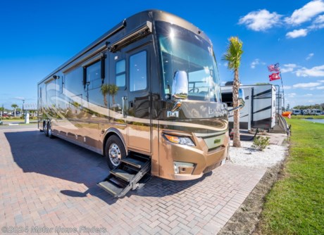 &lt;p class=&quot;MsoNormal&quot;&gt;This 2019 London Aire 4551 Tag Axle, Triple Slide, All Electric, Bath and a Half Coach is powered by a 605 HP Cummins, Rides on a Spartan K3 Chassis w/Hydraulic Leveling Jacks and Air Leveling System, is Mated to an Allison MH 4000 Transmission and has a Hitch Weight of 20,000 Lbs.&lt;/p&gt;
&lt;p class=&quot;MsoNormal&quot;&gt;She has Special Order FBP, the Beachwood Interior, Bermuda Glazed Maple HG HDWD Cabinets, Stainless Steel Trim and runs on Polished Aluminum Wheels.&lt;/p&gt;
&lt;p class=&quot;MsoNormal&quot;&gt;The Cockpit has an Entrance Door with Stainless Steel Kick Panel, Automatic Step and Assist Handle, Convex Exterior Chrome Mirrors with Remote Control, Defrost, Turn Signals and Side-view 360 Cameras, a Driver Side Power Window, Power Adjustable Comfort Drive&amp;trade; Steering, Heated Villa Ultraleather&amp;reg; Driver/Queen Sized Passenger Seat(s) with Power-Lumbar-Recline-Footrests, Passenger Seat Work Station, Electronic Chassis Information Center in Dash, Dash Radio with Harman/JBL 360 Watt Sound System and Subwoofer, Xite Dash Radio, 10&quot; Dual Monitor with Rand McNally Navigation, Xite HD 360 Camera System with Predictive Grid Lines, Electronic Stability Control, Cruise Control, Anti-Lock Brakes and Auto-Motion Power Shades for Windshield and Driver/Passenger Side Windows.&lt;/p&gt;
&lt;p class=&quot;MsoNormal&quot;&gt;She has a Designer Feature Ceiling (and Cathedral Ceiling with Added Height in Rear Bath), Electric Radiant Heated Tile Floors, Auto-Motion Power Shades and Lambrequins, Accent Lights in Ceiling, Slideout Fascia Trim and Lambrequins, LED Lights Recessed in Ceiling and Underneath Overhead Cabinets and LED Lighting in Pull-out Pantry, Kitchen and Bathroom Base Cabinets.&lt;/p&gt;
&lt;p class=&quot;MsoNormal&quot;&gt;Furniture includes a Euro Booth Dinette (Includes 2 Extra Table Leaves and 2 Folding Chairs) and a new&lt;span style=&quot;mso-fareast-font-family: &#39;Times New Roman&#39;;&quot;&gt; 72&quot; Electric Three-Seater Theater Sofa (Which Replaced the Standard 2 Recliners and Table - They are Available If Requested) and a Jack Knife Sofa.&lt;/span&gt;&lt;/p&gt;
&lt;p class=&quot;MsoNormal&quot;&gt;&lt;span style=&quot;mso-fareast-font-family: &#39;Times New Roman&#39;;&quot;&gt;A/V features include a &lt;/span&gt;Sony&amp;reg; 49&amp;rdquo; LED TV and Blu-ray Player on Televator in the Living Area, a Bose&amp;reg; 300 SoundTouch Soundbar, a Sony&amp;reg; 43&quot; 4K LED TV in the Front Overhead, a Sony&amp;reg; 43&amp;rdquo; LED TV and Blu-ray Player in the Bedroom, an Exterior Entertainment Center in Sidewall with Sony&amp;reg; 43&quot; 4K LED TV and Bose Soundbar, a Winegard Rayzar Automatic Digital TV Antenna, an &lt;span style=&quot;mso-fareast-font-family: &#39;Times New Roman&#39;;&quot;&gt;In-Motion Dish With Two Wally Receivers For The 4 TVs (Plus Hard Drive For Saving Recordings), an &lt;/span&gt;Infrared Repeater System to Operate Audio/Visual Components and a WiFi Ranger SkyPro Pack Router.&lt;/p&gt;
&lt;p class=&quot;MsoNormal&quot;&gt;The Galley has Super Polished Solid Surface Countertops with Under Mounted Stainless-Steel Sink and Sink Covers, a Pattern Glass Backsplash, a Stainless-Steel Convection Microwave, a Residential Whirlpool Refrigerator, a Flush Mount Induction Cooktop, a Full-Size Pantry w/Pull Out Drawers and the Central Vacuum.&lt;/p&gt;
&lt;p class=&quot;MsoNormal&quot;&gt;Past the &amp;frac12; bath is the bedroom with a King Bed w/Overhead Cabinets and Dimmable/Adjustable Aim Reading Lights, 2 Nightstands, a Dresser, a Secondary Multiple Touchscreen, the TV System and an Illuminated Cedar Lined Wardrobe.&lt;/p&gt;
&lt;p class=&quot;MsoNormal&quot;&gt;The Master Bath houses the Stacked Washer/Dryer (New in 2023), has the Aqua Miser Shower System w/Full-Tile Walls and Floor with Glass Door, a Fold Down Shower Seat, a Skylight, a Dometic China Bowl Stool, a Double Vanity with Super Polished Solid Surface Countertops, another Illuminated Cedar Lined Wardrobe (w/Safe and Shoe Storage Shelves) and an Egress Door with Ladder.&lt;/p&gt;
&lt;p class=&quot;MsoNormal&quot;&gt;Heating, Cooling and Hot Water come from (3) 15M Penguin&amp;trade; Heat Pump Central Air Conditioners with Remote Control Thermostat and a Hydronic Zone Diesel Heat with Continuous Hot Water.&lt;span style=&quot;mso-spacerun: yes;&quot;&gt;&amp;nbsp; &lt;/span&gt;There are Wall Mounted Sensors for both Heating and Air Conditioning.&lt;span style=&quot;mso-spacerun: yes;&quot;&gt;&amp;nbsp; &lt;/span&gt;There is also a Whole Coach Water Filtration System.&lt;/p&gt;
&lt;p class=&quot;MsoNormal&quot;&gt;Power is thanks to an Energy Management System, the Silverleaf&amp;reg; Multiplex Electrical Wiring System, a 12.5 kW Cummins Onan&amp;reg; Diesel Generator (w/ Automatic Start on Low Battery or Temperature Setting), a 10-Watt Solar Panel to Charge Chassis Battery, a 50 Amp Electrical Service with 50&amp;rsquo; Power Rewind Wheel and Automatic Transfer Switch, (6) 6-Volt AGM House Batteries and a 3000-Watt True Sine Inverter.&lt;span style=&quot;mso-spacerun: yes;&quot;&gt;&amp;nbsp; &lt;/span&gt;She also has Solar Prep with Six Gauge Wire from Roof to House Battery Compartment.&lt;/p&gt;
&lt;p class=&quot;MsoNormal&quot;&gt;Exterior features include Girard&amp;reg; Package-Two Nova Side Awnings, Slideout Covers, Entrance Door &amp;amp; Power Window Awnings, Dometic 3.77 Cf Freezer on Pull-out Tray, Painted Power Baggage Door Locks, Large Storage Tray with Access from One Side, Pass Through Storage Tray with Access from Either Side, Chrome Exterior Baggage Door Handles, Frameless Double-Pane Tinted Safety Glass Windows, Recessed Docking Lights, LED Lights Under Door Side Slideouts, Hot Water Line to Generator Area, Power Water Hose Reel, an Exterior Shower and a Rear Protective Tow Guard with Stainless Steel Newmar Name Cutout.&lt;/p&gt;
&lt;p class=&quot;MsoNormal&quot;&gt;This is a very well-maintained Coach that was Detailed w/Ceramic Coating (2023), a Recent Oil and Filter Service on the Engine and the Generator, a Full Oasis Service in 2024, (3) New Slide Toppers in 2024, Roof Sealed in 2024 and A/C Units Cleaned.&lt;span style=&quot;mso-spacerun: yes;&quot;&gt;&amp;nbsp; &lt;/span&gt;She Also Comes With a 4 Year Transferable &lt;span style=&quot;mso-fareast-font-family: &#39;Times New Roman&#39;;&quot;&gt;American Assurance Gold Warranty and a TST Tire Monitoring System.&lt;/span&gt;&lt;/p&gt;
