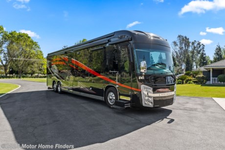 &lt;p class=&quot;MsoNormal&quot;&gt;This beautiful 2019 Entegra Cornerstone 45W Passive Steer Tag Axle, All Electric, Bath and a Half coach is powered by a Cummins&amp;reg; 15-liter X15 turbocharged 605 HP engine, rides on a Spartan&amp;reg; K3 raised-rail chassis a w/&lt;span style=&quot;mso-font-kerning: 0pt; mso-ligatures: none;&quot;&gt;Hadley automatic hydraulic air leveling system and is mated to an Allison&amp;reg; 4,000 MH 6-speed transmission.&lt;span style=&quot;mso-spacerun: yes;&quot;&gt;&amp;nbsp; &lt;/span&gt;She has a 20,000-lb. Hitch weight.&lt;/span&gt;&lt;/p&gt;
&lt;p class=&quot;MsoNormal&quot;&gt;She looks stunning with her Custom Fire Red Azure FBP Graphics, her Cashmere interior, her Stonewall Grey cabinetry, her stainless-steel trim, and her polished aluminum wheels.&lt;/p&gt;
&lt;p class=&quot;MsoNormal&quot;&gt;You enter the cockpit using the lit grab handle with keypad system (for keyless entry) and powered flush stepwell cover and see powered front sun visors and privacy shades, 8-way power, lumbar, heated and cooled natural leather driver and passenger seats, VIP wood-grain, leather-wrapped, power-tilt and telescoping steering wheel with integrated controls for radio, cruise, wipers and Bluetooth&amp;reg; phone, Dual, glass panel 9&amp;rdquo; touchscreen in-dash infotainment center with Rand McNally&amp;trade; RV navigation, Bluetooth&amp;reg;, SiriusXM&amp;trade;, AM/FM tuner, integrated camera control, house mode whole-coach audio distribution, and integrated 10&amp;rdquo; Vegatouch coach control, Samsung&amp;reg; 32&amp;rdquo; LED HDTV in front overhead and JBL&amp;reg; premium audio 11-speaker sound system with amplifier, speakers and DVC subwoofer.&lt;/p&gt;
&lt;p class=&quot;MsoNormal&quot;&gt;Key technology in the cockpit includes the Valid 15&amp;rdquo; digital dash with selector knob and three main selection screens, Chrome, heated, remote-control, side-view mirrors with integrated cameras and blind-spot indicators, Total Vision HD blind spot monitoring system displayed on digital dash screen, Collision mitigation system with collision warning, adaptive cruise control and electronic stability control, ABS disc brakes, tire pressure monitoring system (TPMS), automatic traction control and Safehaul tow vehicle air brake system.&lt;/p&gt;
&lt;p class=&quot;MsoNormal&quot;&gt;The interior boasts integrated accent lighting, recessed LED lighting, powered solar day and blackout night shades, 50&amp;rdquo; Samsung&amp;reg; LED HDTV w/Sony&amp;reg; HD Blu-Ray&amp;trade; player, Bose&amp;reg; Soundbar 300 sound system with wireless surround sound speakers, high-gloss, heated porcelain floor tiles.&lt;/p&gt;
&lt;p class=&quot;MsoNormal&quot;&gt;Furniture is comprised of natural leather powered theater seating (2 recliners), a H-A-B sofa and a booth dinette.&lt;/p&gt;
&lt;p class=&quot;MsoNormal&quot;&gt;External communication is supported by a Winegard In-Motion Satellite Dome, a Winegard&amp;reg; TRAV&amp;rsquo;LER satellite dish DIRECTV&amp;reg;, a 4G Lite Wi-FI Extender and a Winegard&amp;reg; Rayzar automatic powered TV antenna.&lt;/p&gt;
&lt;p class=&quot;MsoNormal&quot;&gt;The galley has Quartz countertops with a stainless-steel dual bowl sink, dimmable LED accent lighting, porcelain tile backsplash with glass design inlays and a ceramic border, Whirlpool&amp;reg; stainless-steel residential refrigerator with ice maker and water dispenser, a 2-burner Induction cooktop with cover, Whirlpool&amp;reg; Gold 1.9-cu. Ft. Convection microwave oven, a dishwasher with wood raised panel door front, a Maxxair&amp;reg; power vent exhaust fan with intake and a central vacuum system.&lt;/p&gt;
&lt;p class=&quot;MsoNormal&quot;&gt;The bedroom has a Select Comfort Sleep Number king-sized mattress, a 32&amp;rdquo; Samsung&amp;reg; LED HDTV w/Sony&amp;reg; Blu-Ray&amp;trade; player and Bose&amp;reg; Solo 5 sound bar, a ceiling fan, a safe and a large cedar-lined wardrobe with motion activated LED light.&lt;/p&gt;
&lt;p class=&quot;MsoNormal&quot;&gt;The bathroom has quartz countertops with integrated sinks, dimmable LED accent lighting, porcelain tile shower walls and floor, a frameless glass shower door, a teakwood shower seat, a skylight, a Sanicom Turbo Macerator toilet, a Maxxair&amp;reg; Deluxe power exhaust vent fan and a stacked Whirlpool&amp;reg; washer and dryer.&lt;/p&gt;
&lt;p class=&quot;MsoNormal&quot;&gt;Heating and cooling are provided by (3) 15,000-BTU A/C units with heat pumps and the Aqua-Hot&amp;reg; 450D hydronic water and heating system.&lt;/p&gt;
&lt;p class=&quot;MsoNormal&quot;&gt;Power/electrical components include an Onan&amp;reg; 12,500-watt diesel generator (with automatic start) on powered slide-out tray, (2) 3,000-watt pure sine wave inverters, (4) L16 AGM batteries, dual 100W Solar panels, a 50-amp power cord on powered reel and a premium surge protector with smart transfer switch.&lt;/p&gt;
&lt;p class=&quot;MsoNormal&quot;&gt;Exterior features include the roof-mounted Girard&amp;reg; Vision dual-pitched patio awnings with LED lights, a Girard&amp;reg; power entrance door awning with LED lights, Girard&amp;reg; Ultra slide out and window awnings, a 40&amp;rdquo; LED HDTV with Bose&amp;reg; Solo 5 sound bar, a freezer, heated basement storage, heated exterior utility center, (2) power slide out basement storage trays, power locking baggage doors, and Aire-Secure&amp;trade; travel locks for all pocket doors.&lt;/p&gt;
&lt;p class=&quot;MsoNormal&quot;&gt;Finally, safety features include frameless, dual-pane, tinted, safety-glass windows, porch light and motion sensor security lights and a security system with glass shatter sensors.&lt;/p&gt;
&lt;p class=&quot;MsoNormal&quot;&gt;This coach is immaculate, has been plugged in/stored inside, has all its&amp;rsquo; service records (including the engine and generator service at Cummins in early 2024), is loaded and is ready for its new owner to come and take her home!&lt;/p&gt;