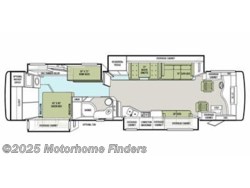 Stock Image for 2011 Tiffin 40 QKH PowerGlide (options and colors may vary)