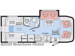 Stock Image for 2017 Winnebago 24V (options and colors may vary)