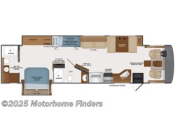 Stock Image for 2021 Fleetwood 36F (options and colors may vary)