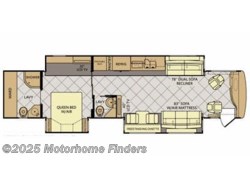 Stock Image for 2013 Fleetwood 42M (options and colors may vary)