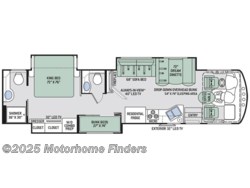 Stock Image for 2017 Thor Motor Coach 37TB Bunkhouse (options and colors may vary)