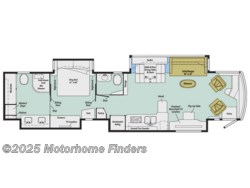 Stock Image for 2018 Winnebago 45RL (options and colors may vary)