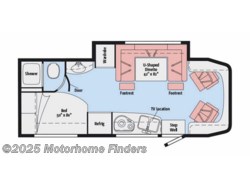 Stock Image for 2016 Winnebago 24J (options and colors may vary)