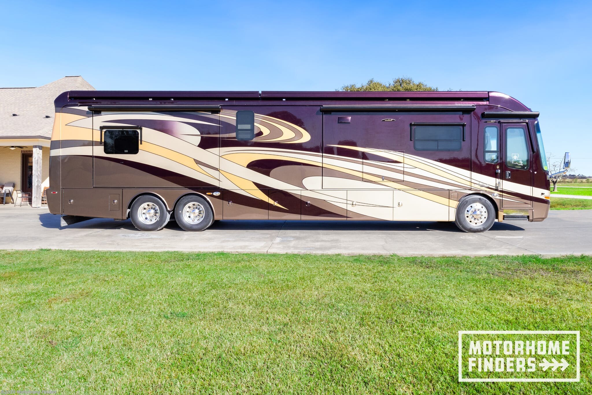 2015 Entegra Coach Anthem 44DLQ - Used Diesel Pusher For Sale by Motorhome Finders in Branch, Louisiana features Pass Thru Storage, Heated Floor, Residential Refrigerator, Stove Top Burner, Backup Camera