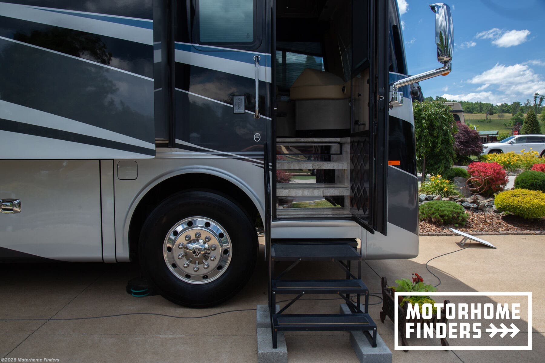 2020 Tiffin Phaeton 40IH - Used Diesel Pusher For Sale by Motorhome Finders in Galax, Virginia features Full Body Paint, Stove, Black Tank Flush, Computer Station, GPS Navigation