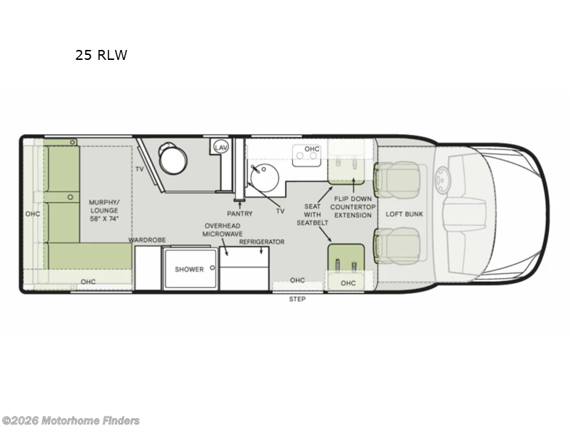 Used 2024 Tiffin Wayfarer 25RLW available in Brooksville, Florida