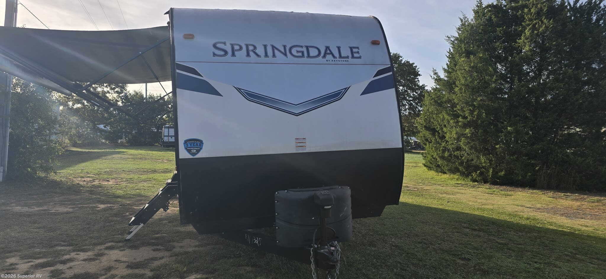 2022 Keystone Springdale 303bh - Used Travel Trailer For Sale by Superior RV in Conway, Arkansas features Air Conditioning, LP Detector, Leveling Jacks, Oven, Toilet