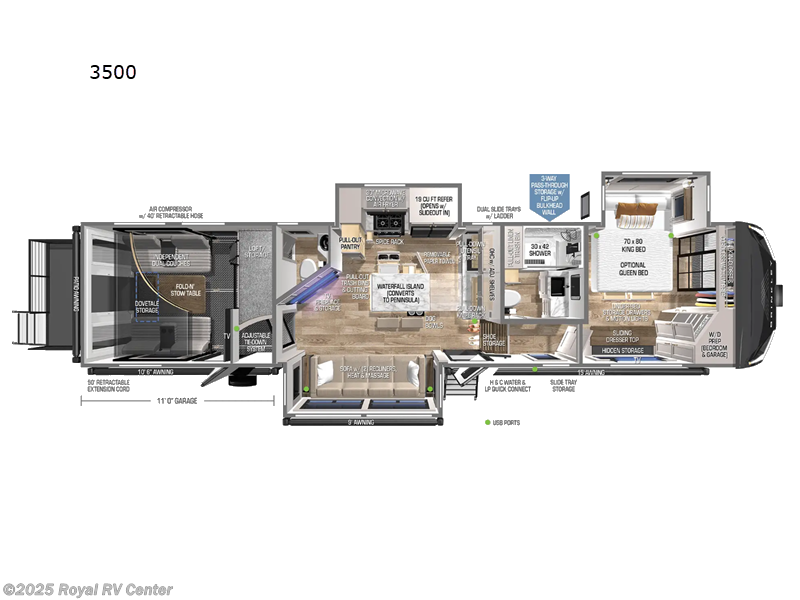 2025 Brinkley RV Model G 3500 RV for Sale in Middlebury, IN 46540