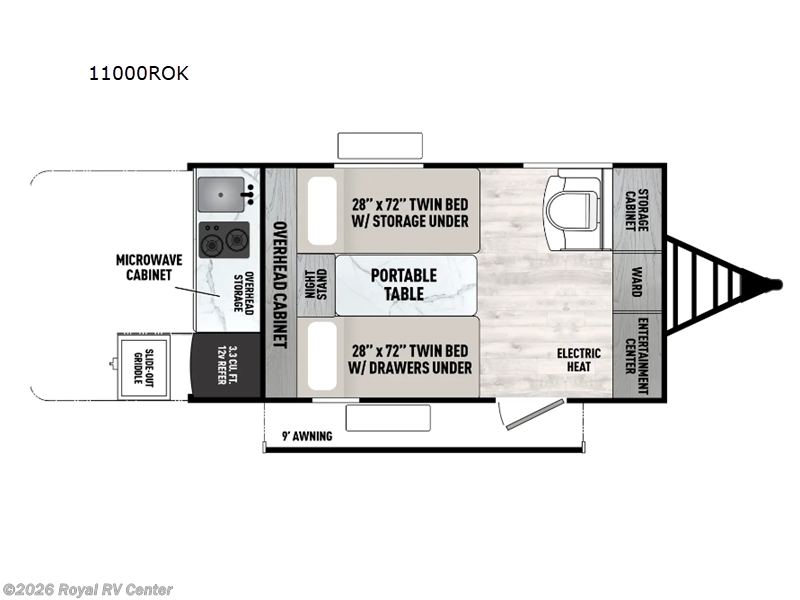 2026 Coachmen Clipper ROK 11000ROK - New Travel Trailer For Sale by Royal RV Center in Middlebury, Indiana