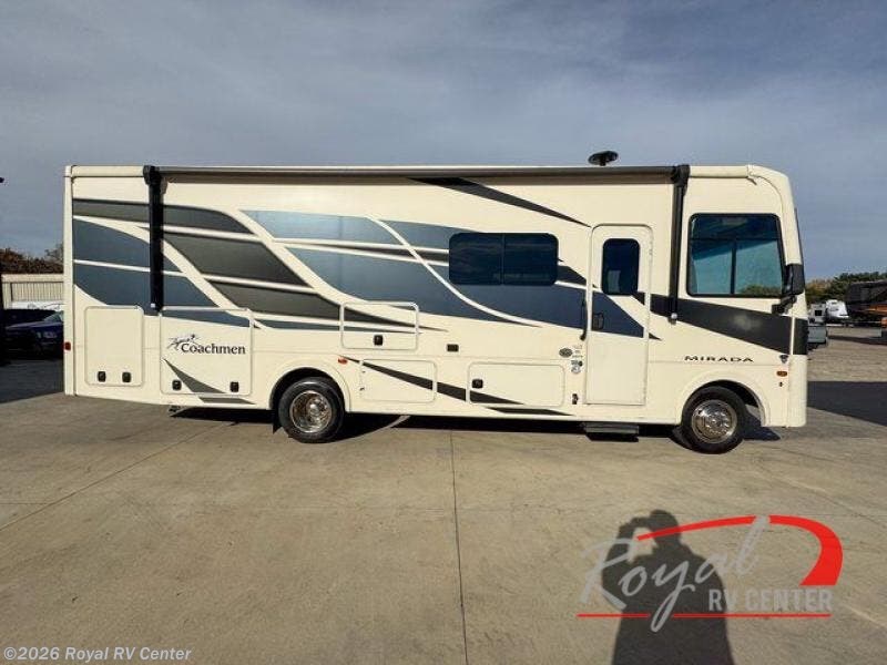 2021 Coachmen Mirada 29FW - Used Class A For Sale by Royal RV Center in Middlebury, Indiana features Slideout