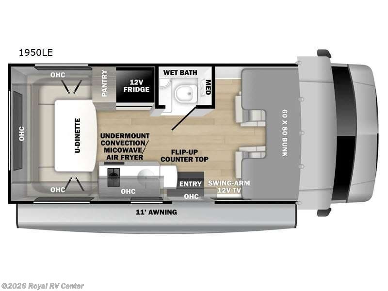 2027 Forest River Sunseeker LE 1950LE - New Class C For Sale by Royal RV Center in Middlebury, Indiana