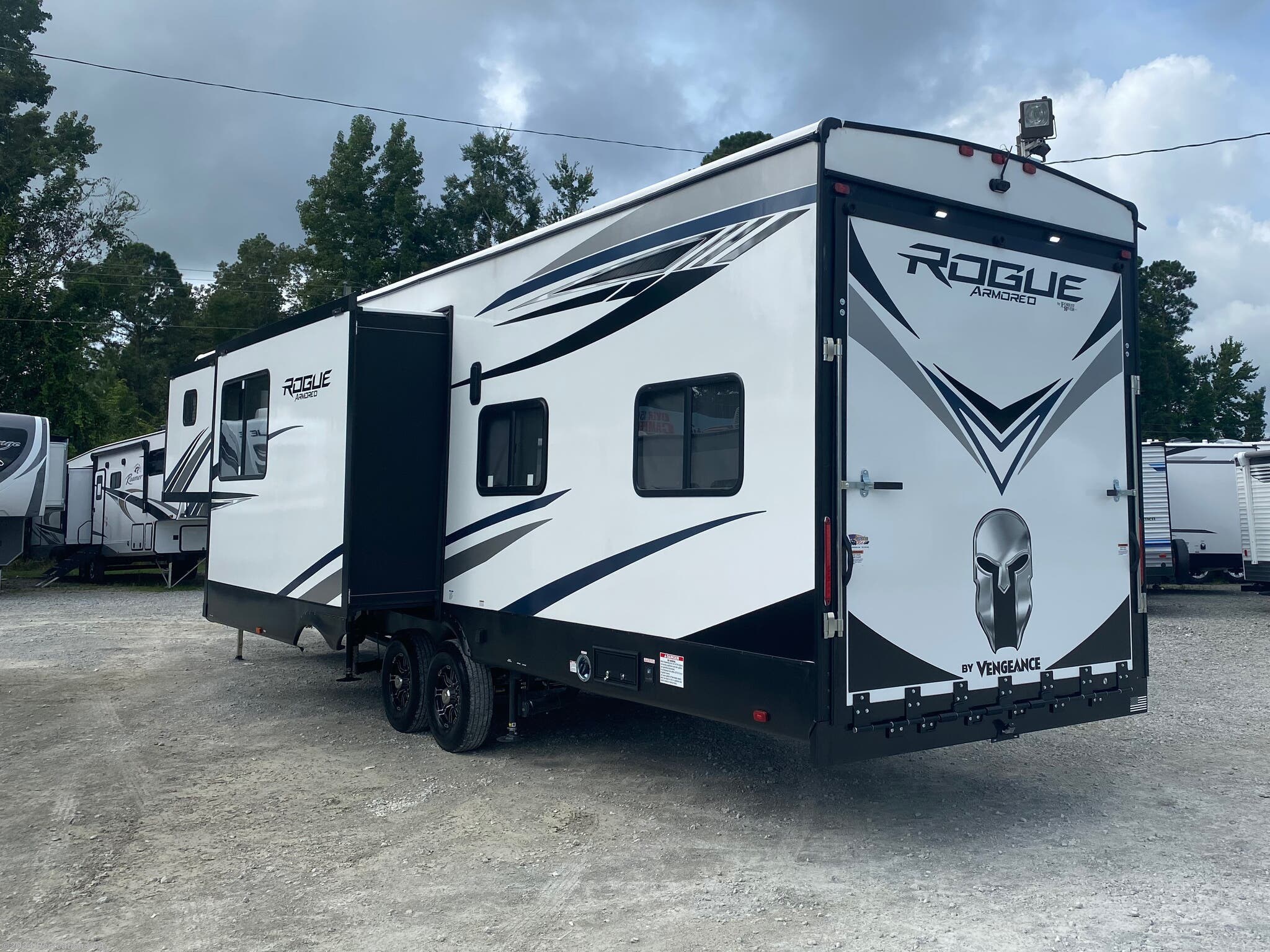 rogue armored travel trailer