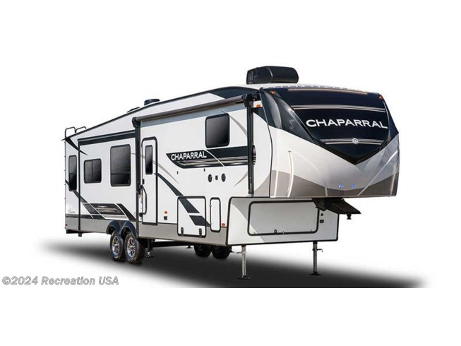 Stock Image for 2022 Coachmen Chaparral 367BH (options and colors may vary)