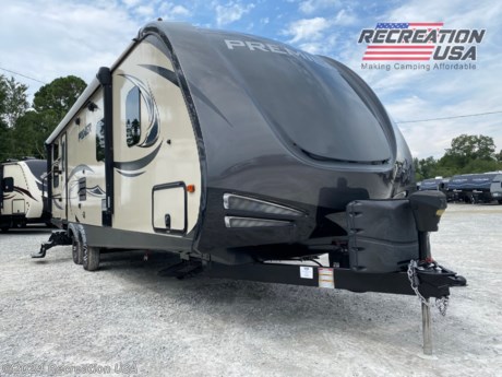 &lt;p&gt;30 AMP, Bunkhouse, super slide, outside kitchen - 2019 Keystone Premier 29BHPR - *** Price Includes Prep *** - National Shipping Available&lt;/p&gt;
&lt;p&gt;STANDARDS &amp;amp; POSSIBLE OPTIONS&lt;br /&gt;EXTERIOR&lt;br /&gt;NORCO&amp;reg; HSLA steel/automotive deposition coated frame assembled w/ huck bolts&lt;br /&gt;Dual battery rack&lt;br /&gt;Electric tongue jack&lt;br /&gt;Aluminum framed floor and walls&lt;br /&gt;Sliding windows w/ tinted safety glass&lt;br /&gt;Full front cap w/ KeyShield&amp;trade; automotive-grade paint &amp;amp; protective liner&lt;br /&gt;Fully walkable roof with one-piece TPO membrane&lt;br /&gt;Rear ladder prep&lt;br /&gt;NORCO&amp;reg; flush floor cable slide system (N/A bunk &amp;amp; bed slides)&lt;br /&gt;2&quot; heat duct into underbelly&lt;br /&gt;One piece ABS enclosed underbelly&lt;br /&gt;Dexter E-Z Lube&amp;reg; axles&lt;br /&gt;Aluminum wheels w/ easily accessible spare tire&lt;br /&gt;(4) electric stabilizer jacks&lt;br /&gt;Friction hinge door with oversized grab handle on main entry&lt;br /&gt;LCI&amp;reg; SolidStep&amp;reg; with extra-wide first step&lt;br /&gt;51 cu. ft. of pass-through storage w/ peg board storage, 42&quot; wide baggage doors w/ slam latch &amp;amp; magnetic catches&lt;br /&gt;Back up camera prep&lt;br /&gt;Battery disconnect&lt;br /&gt;Docking station w/ winterization, black tank flush&lt;br /&gt;54 gal. fresh, 30 gal. black, 60 gal. gray&lt;br /&gt;LP quick connect at back bumper&lt;br /&gt;Detachable power cord, TV prep, &amp;amp; 110v outlet&lt;br /&gt;Outside hot/cold shower w/ showerhead &amp;amp; black tank flush&lt;br /&gt;Electric awning with adjustable arms and LED light strip&lt;br /&gt;&lt;br /&gt;INTERIOR&lt;br /&gt;Beauflor&amp;reg; w/ woven flooring in slides&lt;br /&gt;Roller shades&lt;br /&gt;Midnight Monterey stained hardwood cabinet doors &amp;amp; hidden hinges&lt;br /&gt;Tri-fold sofa w/ cup holders &amp;amp; storage&lt;br /&gt;Theater seat w/ cup holders &amp;amp; storage IPO tri-fold sofa&lt;br /&gt;6&#39; 11&quot; interior height with vaulted ceilings&lt;br /&gt;Electric fireplace&lt;br /&gt;Laundry chute to pass-through storage&lt;br /&gt;&lt;br /&gt;KEYSTONE EXCLUSIVES&lt;br /&gt;Color-coded unified wiring standard&lt;br /&gt;4G LTE and Wi-Fi prep&lt;br /&gt;Tuf-Lok&amp;trade; thermoplastic duct joiners&lt;br /&gt;KeyTV&amp;trade; multisource signal controller&lt;br /&gt;Tru-fit&amp;trade; slide construction&lt;br /&gt;Hyper Deck&amp;trade; flooring&lt;br /&gt;Giggy Box&amp;trade; weather protected, labeled, and fused electric box&lt;br /&gt;&lt;br /&gt;KITCHEN FEATURES&lt;br /&gt;Full depth cabinets &amp;amp; full extension drawer guides&lt;br /&gt;Solid surface countertops&lt;br /&gt;Single basin stainless steel sink w/ stainless steel roll up cover&lt;br /&gt;Stainless steel high rise faucet with pullout sprayer&lt;br /&gt;Stor-Mor drawers &amp;amp; Dream Dinette&amp;trade;&lt;br /&gt;Wall mounted table &amp;amp; four chairs&lt;br /&gt;&lt;br /&gt;APPLIANCES &amp;amp; UTILITIES&lt;br /&gt;(2) 20 lb LP tanks with cover&lt;br /&gt;15K BTU A/C&lt;br /&gt;30K BTU furnace&lt;br /&gt;Girard Tankless Water Heater&lt;br /&gt;LED TV w/ entertainment system (AM/FM/Bluetooth/Aux/USB) and exterior speakers&lt;br /&gt;10 cu. ft. 12v refrigerator&lt;br /&gt;Furrion&amp;reg; microwave&lt;br /&gt;Furrion&amp;reg; three burner gas range &amp;amp; oven w/ flush mount glass cover &amp;amp; low profile hood&lt;br /&gt;LED lighting w/ decorative fixtures over islands &amp;amp; dinettes&lt;br /&gt;Central monitor panel&lt;br /&gt;&lt;br /&gt;BEDROOM FEATURES&lt;br /&gt;60&quot; x 80&quot; full size queen bed&lt;br /&gt;LED reading lights above bed&lt;br /&gt;Double 110v and USB outlets on each side&lt;br /&gt;Light switch for ceiling lights&lt;br /&gt;TV hookup and 110v outlet in every bedroom&lt;br /&gt;&lt;br /&gt;BATHROOM FEATURES&lt;br /&gt;Ultra durable continuous edge countertops w/ stainless sink &amp;amp; residential size faucet&lt;br /&gt;Full tub/shower surround w/ built-in shelves &amp;amp; skylight&lt;br /&gt;Porcelain foot flush toilet&lt;br /&gt;Power roof vent&lt;br /&gt;&lt;br /&gt;SAFETY&lt;br /&gt;Breakaway switch&lt;br /&gt;GFI receptacles&lt;br /&gt;Carbon monoxide detector&lt;br /&gt;Smoke detector&lt;br /&gt;Propane gas leak detector&lt;br /&gt;Fire extinguisher&lt;/p&gt;