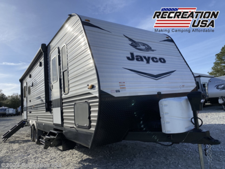 &lt;p&gt;Recreation USA proudly presents the 2022 Jayco Jay Flight SLX 8 265RLS, a like-new, one-owner camper that seamlessly blends comfort with adventure. This meticulously cared-for gem is your key to memorable journeys on the open road.&lt;/p&gt;
&lt;p&gt;&lt;strong&gt;Key Features:&lt;/strong&gt;&lt;/p&gt;
&lt;ul&gt;
&lt;li&gt;&lt;strong&gt;Model:&lt;/strong&gt; 2022 Jayco Jay Flight SLX 8 265RLS&lt;/li&gt;
&lt;li&gt;&lt;strong&gt;Condition:&lt;/strong&gt; Like New, One Owner&lt;/li&gt;
&lt;li&gt;&lt;strong&gt;Stock #:&lt;/strong&gt; 14235&lt;/li&gt;
&lt;li&gt;&lt;strong&gt;Price:&lt;/strong&gt; $23,950&lt;/li&gt;
&lt;li&gt;&lt;strong&gt;Contact:&lt;/strong&gt; Call us at 843-756-1072&lt;/li&gt;
&lt;li&gt;&lt;strong&gt;Website:&lt;/strong&gt; &lt;a href=&quot;http://www.recreationusa.com&quot; target=&quot;_new&quot;&gt;www.recreationusa.com&lt;/a&gt;&lt;/li&gt;
&lt;/ul&gt;
&lt;p&gt;&lt;strong&gt;Why Choose the Jay Flight SLX 8 265RLS?&lt;/strong&gt;&lt;/p&gt;
&lt;ol&gt;
&lt;li&gt;
&lt;p&gt;&lt;strong&gt;Spacious Elegance:&lt;/strong&gt; The 265RLS offers a spacious and elegantly designed interior, providing the perfect sanctuary after a day of exploration.&lt;/p&gt;
&lt;/li&gt;
&lt;li&gt;
&lt;p&gt;&lt;strong&gt;Quality Assurance:&lt;/strong&gt; As a one-owner unit, this Jay Flight has been meticulously maintained, ensuring its reliability and readiness for countless adventures.&lt;/p&gt;
&lt;/li&gt;
&lt;li&gt;
&lt;p&gt;&lt;strong&gt;Competitive Financing:&lt;/strong&gt; At Recreation USA, we believe in making your dreams accessible. Explore our competitive financing options designed to fit your budget, making your purchase stress-free.&lt;/p&gt;
&lt;/li&gt;
&lt;li&gt;
&lt;p&gt;&lt;strong&gt;National Shipping:&lt;/strong&gt; Wherever you&#39;re dreaming of going, we can get this camper to you. Take advantage of our national shipping options, ensuring your next adventure starts with the Jay Flight SLX 8 265RLS.&lt;/p&gt;
&lt;/li&gt;
&lt;li&gt;
&lt;p&gt;&lt;strong&gt;Transparent Pricing:&lt;/strong&gt; Recreation USA is committed to transparency and fair pricing. Unlike major corporations, there are no hidden fees. What you see is what you get, ensuring an upfront and honest buying experience.&lt;/p&gt;
&lt;/li&gt;
&lt;/ol&gt;
&lt;p&gt;&lt;strong&gt;Contact Us:&lt;/strong&gt;&lt;/p&gt;
&lt;p&gt;Ready to embark on your next adventure with the 2022 Jayco Jay Flight SLX 8 265RLS? Contact Recreation USA today for more information, to schedule a viewing, or to discuss financing options. Visit our website at &lt;a href=&quot;http://www.recreationusa.com&quot; target=&quot;_new&quot;&gt;www.recreationusa.com&lt;/a&gt; to explore more options.&lt;/p&gt;
&lt;p&gt;Live the camping dream without compromise. Choose Recreation USA for quality, transparency, and unbeatable prices.&lt;/p&gt;
&lt;hr&gt;