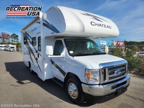 &lt;h2 class=&quot;&quot; data-sourcepos=&quot;1:1-1:109&quot;&gt;&lt;span style=&quot;font-size: 14pt;&quot;&gt;Adventure Unleashed: Conquer the Open Road with the 2024 THOR MOTOR COACH CHATEAU 22E from Recreation USA!&lt;/span&gt;&lt;/h2&gt;
&lt;p data-sourcepos=&quot;3:1-3:14&quot;&gt;&lt;strong&gt;Stock #14275 | Visit RecreationUSA.com for more details and photos!&lt;/strong&gt;&lt;/p&gt;
&lt;p data-sourcepos=&quot;5:1-5:42&quot;&gt;Dream of waking up to breathtaking vistas, the open road stretching before you? The &lt;strong&gt;2024 THOR MOTOR COACH CHATEAU 22E&lt;/strong&gt; isn&#39;t just a camper, it&#39;s your key to a world of boundless adventure. And at Recreation USA, we&#39;re offering this brand-new beauty at an &lt;strong&gt;unbeatable price&lt;/strong&gt;, backed by our commitment to &lt;strong&gt;transparency and exceptional service&lt;/strong&gt;.&lt;/p&gt;
&lt;p data-sourcepos=&quot;7:1-7:32&quot;&gt;&lt;strong&gt;Unleash your inner explorer:&lt;/strong&gt;&lt;/p&gt;
&lt;ul data-sourcepos=&quot;9:1-10:63&quot;&gt;
&lt;li data-sourcepos=&quot;9:1-9:198&quot;&gt;&lt;strong&gt;Compact agility, boundless freedom&lt;/strong&gt;:&amp;nbsp;Explore hidden gems and conquer narrow pathways with this&amp;nbsp;&lt;strong&gt;24&#39;1&quot; Class C masterpiece&lt;/strong&gt;.&amp;nbsp;Maneuverability meets comfort,&amp;nbsp;opening up a world of possibilities.&lt;/li&gt;
&lt;li data-sourcepos=&quot;10:1-10:63&quot;&gt;&lt;strong&gt;Sleeps up to 4&lt;/strong&gt;:&amp;nbsp;A king-size bed in the cabover bunk and a convertible dinette ensure everyone sleeps soundly after a day of adventure.&lt;/li&gt;
&lt;li data-sourcepos=&quot;11:1-11:208&quot;&gt;&lt;strong&gt;Home on wheels&lt;/strong&gt;:&amp;nbsp;A fully equipped kitchen with a gas stove,&amp;nbsp;microwave,&amp;nbsp;and refrigerator lets you whip up delicious meals anywhere.&amp;nbsp;Relax in the comfortable living area with a TV and entertainment center.&lt;/li&gt;
&lt;/ul&gt;
&lt;p data-sourcepos=&quot;14:1-14:33&quot;&gt;&lt;strong&gt;Recreation USA makes it easy:&lt;/strong&gt;&lt;/p&gt;
&lt;ul data-sourcepos=&quot;16:1-20:0&quot;&gt;
&lt;li data-sourcepos=&quot;16:1-16:109&quot;&gt;&lt;strong&gt;Competitive financing&lt;/strong&gt;:&amp;nbsp;Get pre-approved in minutes and choose from flexible options to fit your budget.&lt;/li&gt;
&lt;li data-sourcepos=&quot;17:1-17:99&quot;&gt;&lt;strong&gt;National shipping&lt;/strong&gt;:&amp;nbsp;We deliver your dream RV right to your doorstep,&amp;nbsp;no matter where you live.&lt;/li&gt;
&lt;li data-sourcepos=&quot;18:1-18:111&quot;&gt;&lt;strong&gt;Full service&lt;/strong&gt;:&amp;nbsp;Our expert technicians ensure your camper is ready for adventure,&amp;nbsp;giving you peace of mind.&lt;/li&gt;
&lt;li data-sourcepos=&quot;19:1-20:0&quot;&gt;&lt;strong&gt;No hidden fees&lt;/strong&gt;:&amp;nbsp;We believe in transparency and building trust.&amp;nbsp;You get the best price,&amp;nbsp;no surprises.&lt;/li&gt;
&lt;/ul&gt;
&lt;p data-sourcepos=&quot;21:1-21:75&quot;&gt;&lt;strong&gt;Don&#39;t let ordinary vacations hold you back. Live the #RVLife with the 2024 THOR MOTOR COACH CHATEAU 22E from Recreation USA! Visit our website at &lt;a href=&quot;https://WWW.RECREATIONUSA.COM&quot;&gt;WWW.RECREATIONUSA.COM &lt;/a&gt;or call us today to schedule your test drive. Stock #14275 won&#39;t last long, claim your freedom before it&#39;s gone!&lt;/strong&gt;&lt;/p&gt;
&lt;p data-sourcepos=&quot;23:1-23:56&quot;&gt;&lt;strong&gt;Here&#39;s why Recreation USA is your #1 choice for RVs:&lt;/strong&gt;&lt;/p&gt;
&lt;ul data-sourcepos=&quot;25:1-30:0&quot;&gt;
&lt;li data-sourcepos=&quot;25:1-25:81&quot;&gt;&lt;strong&gt;Unbeatable prices&lt;/strong&gt;:&amp;nbsp;We negotiate down to the bone to get you the best deals.&lt;/li&gt;
&lt;li data-sourcepos=&quot;26:1-26:90&quot;&gt;&lt;strong&gt;Competitive financing&lt;/strong&gt;:&amp;nbsp;Get pre-approved in minutes and choose from flexible options.&lt;/li&gt;
&lt;li data-sourcepos=&quot;27:1-27:73&quot;&gt;&lt;strong&gt;National shipping&lt;/strong&gt;:&amp;nbsp;We deliver your dream RV right to your doorstep.&lt;/li&gt;
&lt;li data-sourcepos=&quot;28:1-28:85&quot;&gt;&lt;strong&gt;Full service&lt;/strong&gt;:&amp;nbsp;Our expert technicians ensure your camper is ready for adventure.&lt;/li&gt;
&lt;li data-sourcepos=&quot;29:1-30:0&quot;&gt;&lt;strong&gt;No hidden fees&lt;/strong&gt;:&amp;nbsp;We believe in transparency and building trust.&lt;/li&gt;
&lt;/ul&gt;
&lt;p data-sourcepos=&quot;31:1-31:65&quot;&gt;&lt;strong&gt;Live the Recreation USA difference! See you on the open road!&lt;/strong&gt;&lt;/p&gt;
&lt;p data-sourcepos=&quot;33:1-33:18&quot;&gt;&lt;strong&gt;Call us today!&lt;/strong&gt;&lt;/p&gt;
&lt;p data-sourcepos=&quot;35:1-35:37&quot;&gt;&lt;strong&gt;Phone number:&lt;/strong&gt; 843-215-1800&lt;/p&gt;
&lt;p data-sourcepos=&quot;37:1-37:34&quot;&gt;&lt;strong&gt;Website:&lt;/strong&gt; &lt;a href=&quot;https://WWW.RECREATIONUSA.COM&quot;&gt;WWW.RECREATIONUSA.COM&lt;/a&gt;&lt;/p&gt;
&lt;p data-sourcepos=&quot;39:1-39:16&quot;&gt;&lt;strong&gt;Stock #14275&lt;/strong&gt;&lt;/p&gt;
&lt;p data-sourcepos=&quot;41:1-41:69&quot;&gt;&lt;strong&gt;#RVLife #THORMOTORCOACH #CHATEAU22E #RecreationUSA #AdventureAwaits&lt;/strong&gt;&lt;/p&gt;