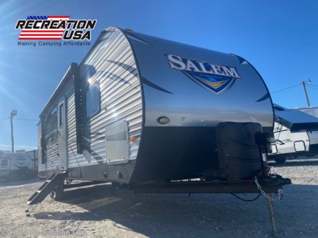 &lt;h2 data-sourcepos=&quot;1:1-1:113&quot;&gt;&lt;span style=&quot;font-size: 14pt;&quot;&gt;Get the Affordable Luxury of this Used 2018 Forest River Salem 27RKSS at Recreation USA Today!&lt;/span&gt;&lt;/h2&gt;
&lt;p data-sourcepos=&quot;3:1-3:324&quot;&gt;Make unforgettable memories at campgrounds across the country with the comfortable and convenient 2018 Forest River Salem 27RKSS travel trailer, available now at Recreation USA. This gently used gem is the perfect key to unlock a world of outdoor adventures for you and your family, all at a price that won&#39;t break the bank.&lt;/p&gt;
&lt;p data-sourcepos=&quot;5:1-5:59&quot;&gt;&lt;strong&gt;Recreation USA: Your Gateway to Affordable RV Ownership&lt;/strong&gt;&lt;/p&gt;
&lt;p data-sourcepos=&quot;7:1-7:423&quot;&gt;At Recreation USA, we&#39;re passionate about making RV ownership a reality for everyone. That&#39;s why we offer complete transparency with our pricing &amp;ndash; the price you see is the price you pay. There are absolutely no hidden fees. We&#39;ll cover the cost of freight, pre-delivery inspection, instructional walkthrough, battery charging, and even filling the propane tanks &amp;ndash; all to ensure a smooth and stress-free buying experience.&lt;/p&gt;
&lt;p data-sourcepos=&quot;9:1-9:64&quot;&gt;&lt;strong&gt;The 2018 Forest River Salem 27RKSS: Your Home Away from Home&lt;/strong&gt;&lt;/p&gt;
&lt;p data-sourcepos=&quot;11:1-11:92&quot;&gt;This versatile travel trailer boasts everything you need for comfortable camping adventures:&lt;/p&gt;
&lt;ul data-sourcepos=&quot;13:1-17:0&quot;&gt;
&lt;li data-sourcepos=&quot;13:1-13:121&quot;&gt;&lt;strong&gt;Spacious Rear Kitchen:&lt;/strong&gt;&amp;nbsp;Whip up culinary masterpieces with ample counter space and sleek stainless steel appliances.&lt;/li&gt;
&lt;li data-sourcepos=&quot;14:1-14:149&quot;&gt;&lt;strong&gt;Inviting Living Area:&lt;/strong&gt;&amp;nbsp;Relax and unwind in the cozy dinette and plush sofas &amp;ndash; perfect for family game nights or movie marathons under the stars.&lt;/li&gt;
&lt;li data-sourcepos=&quot;15:1-15:112&quot;&gt;&lt;strong&gt;Master Bedroom Retreat:&lt;/strong&gt;&amp;nbsp;Enjoy your own private sanctuary with a queen-sized bed and a convenient bathroom.&lt;/li&gt;
&lt;li data-sourcepos=&quot;16:1-17:0&quot;&gt;&lt;strong&gt;And so much more!&lt;/strong&gt;&amp;nbsp;From a power awning to an outdoor shower, this RV is packed with features for your comfort and convenience.&lt;/li&gt;
&lt;/ul&gt;
&lt;p data-sourcepos=&quot;18:1-18:23&quot;&gt;&lt;strong&gt;Financing Made Easy&lt;/strong&gt;&lt;/p&gt;
&lt;p data-sourcepos=&quot;20:1-20:169&quot;&gt;Don&#39;t let concerns about financing hold you back. Recreation USA works with top lenders to secure financing options that fit your budget, making your dream RV a reality.&lt;/p&gt;
&lt;p data-sourcepos=&quot;22:1-22:51&quot;&gt;&lt;strong&gt;Welcome the Whole Family (Even the Furry Ones)!&lt;/strong&gt;&lt;/p&gt;
&lt;p data-sourcepos=&quot;24:1-24:157&quot;&gt;We understand that your pets are part of the family too. Recreation USA is a pet-friendly dealership, so bring your furry companions along when you visit us!&lt;/p&gt;
&lt;p data-sourcepos=&quot;26:1-26:46&quot;&gt;&lt;strong&gt;Let the Adventure Begin at Recreation USA!&lt;/strong&gt;&lt;/p&gt;
&lt;p data-sourcepos=&quot;28:1-28:250&quot;&gt;This beautiful 2018 Forest River Salem 27RKSS won&#39;t last long. Visit Recreation USA in Longs, South Carolina today &lt;a href=&quot;https://maps.app.goo.gl/PQFmAVVhZNtqXQZr5&quot; target=&quot;_blank&quot; rel=&quot;noopener&quot;&gt;1801 Hwy 9 W, Longs SC 29568 &lt;/a&gt;or call us at 843-756-1072 to learn more. We&#39;re here to help you create lasting memories on the open road, affordably and conveniently.&lt;/p&gt;
&lt;p data-sourcepos=&quot;30:1-30:72&quot;&gt;&lt;strong&gt;Search online for &quot;Recreation USA RV&quot; to start your adventure today!&lt;/strong&gt;&lt;/p&gt;