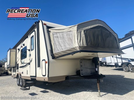 &lt;h2 data-sourcepos=&quot;1:1-1:102&quot;&gt;&lt;span style=&quot;font-size: 14pt;&quot;&gt;Unleash Your Adventure with a 2016 Flagstaff Shamrock 23WS Hybrid Travel Trailer at Recreation USA!&lt;/span&gt;&lt;/h2&gt;
&lt;p data-sourcepos=&quot;3:1-3:212&quot;&gt;&lt;strong&gt;Make memories, not break the bank!&lt;/strong&gt; Recreation USA is proud to offer this pre-loved 2016 Flagstaff Shamrock 23WS hybrid travel trailer, &lt;strong&gt;the perfect solution for affordable, comfortable camping adventures.&lt;/strong&gt;&lt;/p&gt;
&lt;p data-sourcepos=&quot;5:1-5:178&quot;&gt;&lt;strong&gt;Sleeps 6 comfortably:&lt;/strong&gt; This versatile trailer features a spacious main bedroom, expandable bunk beds, and a convertible dinette, making it ideal for families and small groups.&lt;/p&gt;
&lt;p data-sourcepos=&quot;7:1-7:258&quot;&gt;&lt;strong&gt;Hybrid convenience:&lt;/strong&gt; Enjoy the benefits of both a travel trailer and a pop-up camper. The Shamrock 23WS boasts a hard-sided main cabin with the additional space and ventilation of expandable bunk beds, offering a unique blend of comfort and functionality.&lt;/p&gt;
&lt;p data-sourcepos=&quot;9:1-9:114&quot;&gt;&lt;strong&gt;Packed with features:&lt;/strong&gt; This Shamrock comes equipped with everything you need for a relaxing getaway, including:&lt;/p&gt;
&lt;ul data-sourcepos=&quot;11:1-17:0&quot;&gt;
&lt;li data-sourcepos=&quot;11:1-11:29&quot;&gt;Power awning with rain dump&lt;/li&gt;
&lt;li data-sourcepos=&quot;12:1-12:33&quot;&gt;Outside gas grill and worktable&lt;/li&gt;
&lt;li data-sourcepos=&quot;13:1-13:30&quot;&gt;Spare tire carrier and cover&lt;/li&gt;
&lt;li data-sourcepos=&quot;14:1-14:40&quot;&gt;15,000 BTU ducted roof air conditioner&lt;/li&gt;
&lt;li data-sourcepos=&quot;15:1-15:48&quot;&gt;Electronically controlled heated holding tanks&lt;/li&gt;
&lt;li data-sourcepos=&quot;16:1-17:0&quot;&gt;And much more!&lt;/li&gt;
&lt;/ul&gt;
&lt;p data-sourcepos=&quot;18:1-18:30&quot;&gt;&lt;strong&gt;Why choose Recreation USA?&lt;/strong&gt;&lt;/p&gt;
&lt;ul data-sourcepos=&quot;20:1-24:0&quot;&gt;
&lt;li data-sourcepos=&quot;20:1-20:116&quot;&gt;&lt;strong&gt;We make camping affordable:&lt;/strong&gt;&amp;nbsp;No hidden fees, no price gouging. You only pay the advertised price, nothing more.&lt;/li&gt;
&lt;li data-sourcepos=&quot;21:1-21:99&quot;&gt;&lt;strong&gt;Outstanding financing options:&lt;/strong&gt;&amp;nbsp;Get on the road faster with our competitive financing options.&lt;/li&gt;
&lt;li data-sourcepos=&quot;22:1-22:168&quot;&gt;&lt;strong&gt;Hassle-free buying experience:&lt;/strong&gt;&amp;nbsp;We include freight cost, preparation, pre-delivery inspection, battery charging, and propane tank filling - all at no extra charge.&lt;/li&gt;
&lt;li data-sourcepos=&quot;23:1-24:0&quot;&gt;&lt;strong&gt;Peace of mind:&lt;/strong&gt;&amp;nbsp;Our experienced staff will provide a thorough instructional walk-through to ensure you&#39;re comfortable using your new camper.&lt;/li&gt;
&lt;/ul&gt;
&lt;p data-sourcepos=&quot;25:1-25:162&quot;&gt;&lt;strong&gt;Don&#39;t miss out on this amazing opportunity to own a piece of the camping life!&lt;/strong&gt; Visit Recreation USA today and take the first step towards your next adventure.&lt;/p&gt;
&lt;p data-sourcepos=&quot;27:1-27:130&quot;&gt;&lt;strong&gt;Call us or stop by for a tour! We&#39;re confident you&#39;ll love the 2016 Flagstaff Shamrock 23WS and the Recreation USA difference.&lt;/strong&gt;&lt;/p&gt;
&lt;p data-sourcepos=&quot;27:1-27:130&quot;&gt;At Recreation USA our sale prices on our campers are fair and maybe the lowest in the country. There&#39;s zero price gouging, no additional fees for freight cost, no preparation fees, no fee for instructional walk-through, no pre-delivery inspection fee, no battery charging fee or for filling the propane tanks. Total transparency is our goal and we aim to deliver the best buying experience, so your family can start creating memories today.&amp;nbsp;&lt;/p&gt;