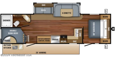 &lt;p&gt;&lt;strong&gt;2018 Jayco Jayflight 287BHS&lt;/strong&gt;&lt;/p&gt;
&lt;p&gt;Looking for the ideal travel companion for your next adventure? Look no further than this pristine 2018 Jayco Jayflight 287BHS, available now at Recreation USA!&lt;/p&gt;
&lt;p&gt;?? &lt;strong&gt;Fully Serviced and Ready to Roll!&lt;/strong&gt;&lt;/p&gt;
&lt;p&gt;This one-owner gem has been meticulously inspected and fully serviced by our expert team, ensuring it&#39;s in top-notch condition for your next camping trip.&lt;/p&gt;
&lt;p&gt;??? &lt;strong&gt;No Hidden Fees, Just Affordable Camping!&lt;/strong&gt;&lt;/p&gt;
&lt;p&gt;At Recreation USA, we believe in transparency. That&#39;s why we don&#39;t have destination fees, prep fees, or cleaning fees like other chain stores. Your only costs are tax, tag, title, and a modest $399.00 doc fee.&lt;/p&gt;
&lt;p&gt;?? &lt;strong&gt;Spacious and Comfortable Dimensions:&lt;/strong&gt;&lt;/p&gt;
&lt;ul&gt;
&lt;li&gt;Length: 33.2 ft.&lt;/li&gt;
&lt;li&gt;Width: 8 ft.&lt;/li&gt;
&lt;li&gt;Height: 11.17 ft.&lt;/li&gt;
&lt;li&gt;Interior Height: 6.75 ft.&lt;/li&gt;
&lt;/ul&gt;
&lt;p&gt;?? &lt;strong&gt;Impressive Specifications:&lt;/strong&gt;&lt;/p&gt;
&lt;ul&gt;
&lt;li&gt;Dry Weight: 6,645 lbs.&lt;/li&gt;
&lt;li&gt;Payload Capacity: 2,210 lbs.&lt;/li&gt;
&lt;li&gt;GVWR: 8,750 lbs.&lt;/li&gt;
&lt;li&gt;Hitch Weight: 800 lbs.&lt;/li&gt;
&lt;/ul&gt;
&lt;p&gt;?? &lt;strong&gt;Convenient Holding Tanks:&lt;/strong&gt;&lt;/p&gt;
&lt;ul&gt;
&lt;li&gt;Fresh Water Tank Capacity: 76.0 gal.&lt;/li&gt;
&lt;li&gt;Gray Water Tank Capacity: 39.0 gal.&lt;/li&gt;
&lt;li&gt;Black Water Tank Capacity: 39.0 gal.&lt;/li&gt;
&lt;/ul&gt;
&lt;p&gt;?? &lt;strong&gt;Powerful Propane Tanks:&lt;/strong&gt;&lt;/p&gt;
&lt;ul&gt;
&lt;li&gt;Number of Propane Tanks: 2&lt;/li&gt;
&lt;li&gt;Total Propane Tank Capacity: 14.2 gal. (60 lbs.)&lt;/li&gt;
&lt;/ul&gt;
&lt;p&gt;??? &lt;strong&gt;Sturdy Construction:&lt;/strong&gt;&lt;/p&gt;
&lt;ul&gt;
&lt;li&gt;Body Material: Wood&lt;/li&gt;
&lt;li&gt;Sidewall Construction: Aluminum&lt;/li&gt;
&lt;li&gt;Number of Doors: 2&lt;/li&gt;
&lt;li&gt;Slideouts: 1&lt;/li&gt;
&lt;li&gt;Power Retractable Awning: Yes (20 ft.)&lt;/li&gt;
&lt;/ul&gt;
&lt;p&gt;??? &lt;strong&gt;Start Your Adventure Today!&lt;/strong&gt;&lt;/p&gt;
&lt;p&gt;Don&#39;t miss out on the opportunity to own this fantastic Jayco Jayflight camper. Visit Recreation USA today or head to &lt;a href=&quot;http://www.recreationusa.com&quot; target=&quot;_new&quot;&gt;www.recreationusa.com&lt;/a&gt; for more information. Let&#39;s make camping affordable and unforgettable! ??&lt;/p&gt;