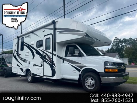 Single owner!


Vehicle Type:	Motorhomes
Fuel Type:	Gasoline
Manufacturer:	Jayco
Year:	2021
Series:	Redhawk SE Series
Model:	M-22 C Chevy 4500
Length:	25&#39; 2&quot;
Coach Design:	Mini Motor Home (Class C)
Floor Plan:	Queen Bed
Self-Contained:	Yes
Slides:	1
Suggested List Price:	$97,718

The 2021 Jayco Redhawk 22 C is a Class C motorhome that is built on a Chevrolet chassis with a 6.0L V8 engine and has a towing capacity of 5,000 pounds.  This motorhome measures 25 feet in length and can sleep up to six people.

Inside, the Redhawk 22 C features a queen-sized bed in the rear, a dinette that converts into a bed, and an overhead bunk. The kitchen is equipped with a 2-burner cooktop, microwave, refrigerator, and a sink. The bathroom includes a shower, toilet, and sink.

Other features of the 2021 Jayco Redhawk 22 C include an 8,000 BTU air conditioning unit, a 30,000 BTU furnace, a 32-inch LED HDTV, and a power awning. The motorhome also includes a 4,000-watt Onan MicroQuiet generator, a backup camera, and an electric entrance step. .