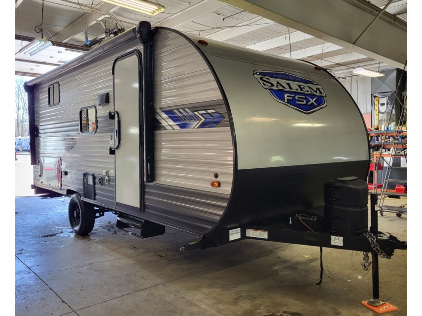 Used 2022 Forest River Salem FSX 178BHSK available in Madison, Ohio