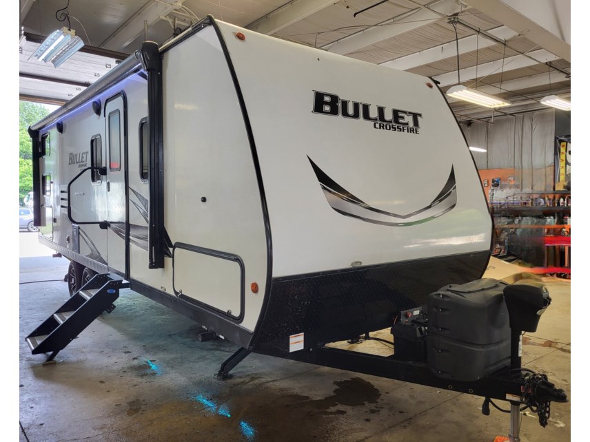 Used 2021 Keystone Bullet Crossfire 2430BH available in Madison, Ohio