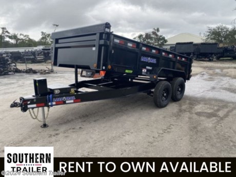 &lt;p style=&quot;box-sizing: inherit; margin-top: 0px; margin-bottom: 1rem; color: #363636; font-family: Hind, sans-serif; font-size: 16px;&quot;&gt;We offer RENT TO OWN and also offer Traditional Financing with approved credit !! This Trailer is for sale at Southern Trailer in&amp;nbsp;Englewood&amp;nbsp;Florida.&lt;/p&gt;
&lt;div style=&quot;box-sizing: inherit; color: #363636; font-family: Hind, sans-serif; font-size: 16px;&quot;&gt;&amp;nbsp;&lt;span style=&quot;color: #222222; font-family: &#39;Maven Pro&#39;, &#39;open sans&#39;, &#39;Helvetica Neue&#39;, Helvetica, Arial, sans-serif; font-size: 13px;&quot;&gt;83&quot; x 14&#39; Tandem Axle Dump&lt;/span&gt;&lt;/div&gt;
&lt;ul class=&quot;m-t-sm&quot; style=&quot;box-sizing: border-box; margin-top: 10px; margin-bottom: 10px; color: #222222; font-family: &#39;Maven Pro&#39;, &#39;open sans&#39;, &#39;Helvetica Neue&#39;, Helvetica, Arial, sans-serif; font-size: 13px; padding-left: 16px;&quot;&gt;
&lt;li style=&quot;box-sizing: border-box;&quot;&gt;2 - 7,000 Lb Dexter Spring Axles ( Elec FSA Brakes on both axles)&lt;/li&gt;
&lt;li style=&quot;box-sizing: border-box;&quot;&gt;ST235/80 R16 LRE 10 Ply.&amp;nbsp;&lt;/li&gt;
&lt;li style=&quot;box-sizing: border-box;&quot;&gt;Coupler 2-5/16&quot; Adjustable (6 HOLE)&lt;/li&gt;
&lt;li style=&quot;box-sizing: border-box;&quot;&gt;Diamond Plate Fenders (weld-on)&lt;/li&gt;
&lt;li style=&quot;box-sizing: border-box;&quot;&gt;&lt;strong&gt;16&quot; Cross-Members&lt;/strong&gt;&lt;/li&gt;
&lt;li style=&quot;box-sizing: border-box;&quot;&gt;&lt;strong&gt;24&quot; Dump Sides w/24&quot; 2 Way Gate (10 Gauge Floor)&lt;/strong&gt;&lt;/li&gt;
&lt;li style=&quot;box-sizing: border-box;&quot;&gt;REAR Slide-IN Ramps 80&quot; x 16&quot;&lt;/li&gt;
&lt;li style=&quot;box-sizing: border-box;&quot;&gt;&lt;strong&gt;1 - Hydraulic Jack (516 Cylinder/Selector Valve)&lt;/strong&gt;&lt;/li&gt;
&lt;li style=&quot;box-sizing: border-box;&quot;&gt;Lights LED (w/Cold Weather Harness)&lt;/li&gt;
&lt;li style=&quot;box-sizing: border-box;&quot;&gt;4 - D-Rings 3&quot; Weld On&lt;/li&gt;
&lt;li style=&quot;box-sizing: border-box;&quot;&gt;Front Tongue Mount Tool Box&lt;/li&gt;
&lt;li style=&quot;box-sizing: border-box;&quot;&gt;Scissor Hoist w/Standard Pump&lt;/li&gt;
&lt;li style=&quot;box-sizing: border-box;&quot;&gt;Rapid Battery Wall Charger (8 Amp)&lt;/li&gt;
&lt;li style=&quot;box-sizing: border-box;&quot;&gt;1 - MAX-STEP (30&quot;)&lt;/li&gt;
&lt;li style=&quot;box-sizing: border-box;&quot;&gt;Spare Tire Mount&lt;/li&gt;
&lt;li style=&quot;box-sizing: border-box;&quot;&gt;Black (w/Primer)&lt;/li&gt;
&lt;li style=&quot;box-sizing: border-box;&quot;&gt;Road Service Program&lt;/li&gt;
&lt;/ul&gt;
&lt;p style=&quot;box-sizing: inherit; margin-top: 0px; margin-bottom: 1rem; color: #363636; font-family: Hind, sans-serif; font-size: 16px;&quot;&gt;&lt;span style=&quot;box-sizing: inherit; color: #222222; font-family: Arial, Helvetica, sans-serif; font-size: small;&quot;&gt;&amp;nbsp;&lt;/span&gt;&lt;span style=&quot;box-sizing: inherit;&quot;&gt;* Please call or email us to verify that this trailer is still for sale * *NO DOC FEES !!! NO INBOUND FREIGHT FEES !!! NO SETUP FEES !!! All prices are Plus Tax, Title, License. All prices are already discounted for&amp;nbsp; Cash, Check, Finance or RENT TO OWN. We offer financing through Sheffield Financial with approved credit on some new trailers . Here at Southern Trailer we try to have a good selection of trailers in stock and for sale at our Englewood, Florida location. We are a licensed Florida trailer dealer. We stock enclosed cargo trailers, ATV Trailers, UTV Trailers, dump trailer, tilt bed equipment trailers, Implement trailers, Car Haulers, Aluminum trailer, Utility Trailer, Box Trailer, Used trailer for sale, Bobcat trailer, car trailer, Race trailers, Gooseneck Trailer, Hydraulic dovetail trailers, Low pro trailers, Enclosed Car Trailers, Construction trailers, Craft Trailers, tool trailers, Deckover Trailers, farm trailers, seed trailers, skid loader trailer, scissor lift trailers, forklift trailers, motorcycle trailers, slingshot trailer, Buggy Haulers, Jeep Trailers, SXS Trailer, Pipetop Trailer, Spring loaded gate trailers, Trailer to haul my golf cart, Pintle trailer, backhoe trailer, landscape trailer, lawn care trailer. Trailer dealer near me. Trailer dealer in florida, trailer sales in florida, trailer dealer near tampa, trailer sales near Sarasota. Trailer Dealer near Palmetto Florida, Trailer Dealer near Port Charlotte. Trailer sales in Charlotte county. Trailer sales in Sarasota County. We also offer trailer parts and trailer service like wheel bearing, brakes, seals, lighting, welding on steel and aluminum. We are located close to Tampa Florida, Sarasota Florida, Englewood Florida, Port Charlotte FL, Arcadia Florida, Bradenton Florida, Longboat Key Florida, North Port Florida, Venice Florida, Palmetto Florida, Nokomis Florida, Osprey Florida, Fort Myers Florida, Largo Florida, Lakeland Florida, Myakka City Florida, Punta Gorda Florida, Wauchula Florida, Bartow Florida, Brandon Florida, Ruskin Florida, Parrish Florida. We are a dealer for Aluma Aluminum trailers, Anvil enclosed cargo trailers, Load Trail Trailer, Load max Trailers, Belmont Trailers, Xpress and High Country by Alcom Aluminum Enclosed Trailers, Down 2 Earth Trailers, Belmont Aluminum Trailer dealer. Southern Trailer is not responsible for any typos, errors, or misprints. . Model number may be different on MSO and Trailer than we have listed if built on robot line&lt;/span&gt;&lt;/p&gt;