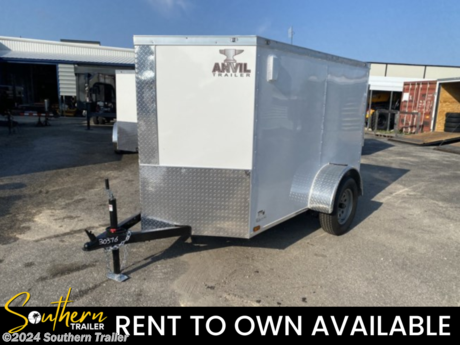&lt;p&gt;&lt;span style=&quot;color: #363636; font-family: Hind, sans-serif; font-size: 16px;&quot;&gt;We offer RENT TO OWN with no credit checks and also offer Traditional Financing with approved credit !! This Trailer is for sale at Southern Trailer in Englewood Florida.&lt;/span&gt;&lt;/p&gt;
&lt;p&gt;&lt;strong&gt;Anvil 5X8 Enclosed Trailer&lt;/strong&gt;&lt;/p&gt;
&lt;ul&gt;
&lt;li&gt;2&quot; Coupler&lt;/li&gt;
&lt;li&gt;V-Nose&lt;/li&gt;
&lt;li&gt;ST205/75R15&lt;/li&gt;
&lt;li&gt;3&quot; Tube Frame&lt;/li&gt;
&lt;li&gt;Ramp Rear Door&lt;/li&gt;
&lt;li&gt;Molded License Plate Holder w/Light&lt;/li&gt;
&lt;li&gt;24&quot; ATP Stoneguard&lt;/li&gt;
&lt;li&gt;V-Nose Front&lt;/li&gt;
&lt;li&gt;.030 Aluminum Exterior&lt;/li&gt;
&lt;li&gt;Leaf Spring Axle&lt;/li&gt;
&lt;li&gt;E-Z Lube Hubs w/Grease Caps&lt;/li&gt;
&lt;li&gt;Exposed Steel Painted Black&lt;/li&gt;
&lt;li&gt;12 Volt Dome Light&lt;/li&gt;
&lt;li&gt;Undercoated Frame&lt;/li&gt;
&lt;li&gt;Radial Tires&lt;/li&gt;
&lt;li&gt;Welded Safety Chains&lt;/li&gt;
&lt;li&gt;Galvanized Roof&lt;/li&gt;
&lt;li&gt;3/4&quot; Plywood Flooring&lt;/li&gt;
&lt;li&gt;DOT Approved Lighting (L.E.D.)!&lt;/li&gt;
&lt;li&gt;3/8&quot; Plywood Walls&lt;/li&gt;
&lt;li&gt;Aluminum Fenders&lt;/li&gt;
&lt;li&gt;Semi-Screwless&lt;/li&gt;
&lt;li&gt;(4) D-Rings&lt;/li&gt;
&lt;/ul&gt;
&lt;p&gt;&lt;span style=&quot;color: #363636; font-family: Hind, sans-serif; font-size: 16px;&quot;&gt;* Please call or email us to verify that this trailer is still for sale * *NO DOC FEES !!! NO INBOUND FREIGHT FEES !!! NO SETUP FEES !!! All prices are Plus Tax, Title, License. All prices are already discounted for&amp;nbsp; Cash, Check, Finance or RENT TO OWN. We offer financing through Sheffield Financial with approved credit on some new trailers . Here at Southern Trailer we try to have a good selection of trailers in stock and for sale at our Englewood, Florida location. We are a licensed Florida trailer dealer. We stock enclosed cargo trailers, ATV Trailers, UTV Trailers, dump trailer, tilt bed equipment trailers, Implement trailers, Car Haulers, Aluminum trailer, Utility Trailer, Box Trailer, Used trailer for sale, Bobcat trailer, car trailer, Race trailers, Gooseneck Trailer, Hydraulic dovetail trailers, Low pro trailers, Enclosed Car Trailers, Construction trailers, Craft Trailers, tool trailers, Deckover Trailers, farm trailers, seed trailers, skid loader trailer, scissor lift trailers, forklift trailers, motorcycle trailers, slingshot trailer, Buggy Haulers, Jeep Trailers, SXS Trailer, Pipetop Trailer, Spring loaded gate trailers, Trailer to haul my golf cart, Pintle trailer, backhoe trailer, landscape trailer, lawn care trailer. Trailer dealer near me. Trailer dealer in florida, trailer sales in florida, trailer dealer near tampa, trailer sales near Sarasota. Trailer Dealer near Palmetto Florida, Trailer Dealer near Port Charlotte. Trailer sales in Charlotte county. Trailer sales in Sarasota County. We also offer trailer parts and trailer service like wheel bearing, brakes, seals, lighting, welding on steel and aluminum. We are located close to Tampa Florida, Sarasota Florida, Englewood Florida, Port Charlotte FL, Arcadia Florida, Bradenton Florida, Longboat Key Florida, North Port Florida, Venice Florida, Palmetto Florida, Nokomis Florida, Osprey Florida, Fort Myers Florida, Largo Florida, Lakeland Florida, Myakka City Florida, Punta Gorda Florida, Wauchula Florida, Bartow Florida, Brandon Florida, Ruskin Florida, Parrish Florida. We are a dealer for Aluma Aluminum trailers, Anvil enclosed cargo trailers, Load Trail Trailer, Load max Trailers, Belmont Trailers, Xpress and High Country by Alcom Aluminum Enclosed Trailers, Down 2 Earth Trailers, Belmont Aluminum Trailer dealer. Southern Trailer is not responsible for any typos, errors, or misprints. . Model number may be different on MSO and Trailer than we have listed if built on robot line&lt;/span&gt;&lt;/p&gt;