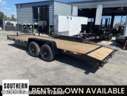New 2023 Down 2 Earth 82X20 Flatbed Car Hauler Trailer 7K GVWR available in Englewood, Florida