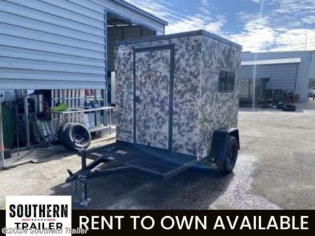 &lt;p&gt;&lt;span style=&quot;box-sizing: inherit; color: #363636; font-family: Hind, sans-serif; font-size: 16px;&quot;&gt;We offer RENT TO OWN and also offer Traditional Financing with approved credit !! This Trailer is for sale at Southern Trailer in&amp;nbsp;&lt;/span&gt;&lt;span style=&quot;color: #363636; font-family: Hind, sans-serif; font-size: 16px;&quot;&gt;Englewood&lt;/span&gt;&lt;span style=&quot;box-sizing: inherit; color: #363636; font-family: Hind, sans-serif; font-size: 16px;&quot;&gt;&amp;nbsp;Florida.&lt;/span&gt;&lt;/p&gt;
&lt;p&gt;&lt;span style=&quot;box-sizing: inherit; color: #363636; font-family: Hind, sans-serif; font-size: 16px;&quot;&gt;6X8 Enclosed Cargo Trailer&lt;/span&gt;&lt;/p&gt;
&lt;ul&gt;
&lt;li&gt;&lt;strong&gt;&lt;span style=&quot;box-sizing: inherit; color: #363636; font-family: Hind, sans-serif; font-size: 16px;&quot;&gt;**hunting package**&lt;/span&gt;&lt;/strong&gt;&lt;/li&gt;
&lt;li&gt;&lt;strong&gt;&lt;span style=&quot;box-sizing: inherit; color: #363636; font-family: Hind, sans-serif; font-size: 16px;&quot;&gt;Flat Front&lt;/span&gt;&lt;/strong&gt;&lt;/li&gt;
&lt;li&gt;&lt;strong&gt;&lt;span style=&quot;box-sizing: inherit; color: #363636; font-family: Hind, sans-serif; font-size: 16px;&quot;&gt;Solid rear wall w/ &lt;/span&gt;&lt;/strong&gt;&lt;strong&gt;&lt;span style=&quot;box-sizing: inherit; color: #363636; font-family: Hind, sans-serif; font-size: 16px;&quot;&gt;(2) windows&lt;/span&gt;&lt;/strong&gt;&lt;/li&gt;
&lt;li&gt;&lt;strong&gt;&lt;span style=&quot;box-sizing: inherit; color: #363636; font-family: Hind, sans-serif; font-size: 16px;&quot;&gt;(1) window per side wall&lt;/span&gt;&lt;/strong&gt;&lt;/li&gt;
&lt;li&gt;&lt;strong&gt;&lt;span style=&quot;box-sizing: inherit; color: #363636; font-family: Hind, sans-serif; font-size: 16px;&quot;&gt;Thermacool&lt;/span&gt;&lt;/strong&gt;&lt;/li&gt;
&lt;li&gt;&lt;strong&gt;&lt;span style=&quot;box-sizing: inherit; color: #363636; font-family: Hind, sans-serif; font-size: 16px;&quot;&gt;Stab Jacks&lt;/span&gt;&lt;/strong&gt;&lt;/li&gt;
&lt;li&gt;&lt;strong&gt;&lt;span style=&quot;box-sizing: inherit; color: #363636; font-family: Hind, sans-serif; font-size: 16px;&quot;&gt;2&#39; Expanded metal in front of box&lt;/span&gt;&lt;/strong&gt;&lt;/li&gt;
&lt;li&gt;&lt;strong&gt;&lt;span style=&quot;box-sizing: inherit; color: #363636; font-family: Hind, sans-serif; font-size: 16px;&quot;&gt;1&#39; platform on on front covered in exp. metal&lt;/span&gt;&lt;/strong&gt;&lt;/li&gt;
&lt;li&gt;&lt;strong&gt;&lt;span style=&quot;box-sizing: inherit; color: #363636; font-family: Hind, sans-serif; font-size: 16px;&quot;&gt;.030 Baja Pearl&lt;/span&gt;&lt;/strong&gt;&lt;/li&gt;
&lt;li&gt;&lt;strong&gt;&lt;span style=&quot;box-sizing: inherit; color: #363636; font-family: Hind, sans-serif; font-size: 16px;&quot;&gt;Blackout Package&lt;/span&gt;&lt;/strong&gt;&lt;/li&gt;
&lt;li style=&quot;box-sizing: inherit; color: #363636; font-family: Hind, sans-serif; font-size: 16px;&quot;&gt;&lt;span style=&quot;box-sizing: inherit; font-weight: bolder;&quot;&gt;&lt;span style=&quot;box-sizing: inherit;&quot;&gt;3500# Axle&lt;/span&gt;&lt;/span&gt;&lt;/li&gt;
&lt;li style=&quot;box-sizing: inherit; color: #363636; font-family: Hind, sans-serif; font-size: 16px;&quot;&gt;&lt;span style=&quot;box-sizing: inherit; font-weight: bolder;&quot;&gt;&lt;span style=&quot;box-sizing: inherit;&quot;&gt;(4) D-Rings&lt;/span&gt;&lt;/span&gt;&lt;/li&gt;
&lt;li style=&quot;box-sizing: inherit; color: #363636; font-family: Hind, sans-serif; font-size: 16px;&quot;&gt;&lt;span style=&quot;box-sizing: inherit;&quot;&gt;E-z lube hubs&lt;/span&gt;&lt;/li&gt;
&lt;li style=&quot;box-sizing: inherit; color: #363636; font-family: Hind, sans-serif; font-size: 16px;&quot;&gt;&lt;span style=&quot;box-sizing: inherit;&quot;&gt;2&quot; coupler&lt;/span&gt;&lt;/li&gt;
&lt;li style=&quot;box-sizing: inherit; color: #363636; font-family: Hind, sans-serif; font-size: 16px;&quot;&gt;&lt;span style=&quot;box-sizing: inherit;&quot;&gt;2000# jack&lt;/span&gt;&lt;/li&gt;
&lt;li style=&quot;box-sizing: inherit; color: #363636; font-family: Hind, sans-serif; font-size: 16px;&quot;&gt;&lt;span style=&quot;box-sizing: inherit;&quot;&gt;32&quot; side door with flush lock&lt;/span&gt;&lt;/li&gt;
&lt;li style=&quot;box-sizing: inherit; color: #363636; font-family: Hind, sans-serif; font-size: 16px;&quot;&gt;&lt;span style=&quot;box-sizing: inherit;&quot;&gt;Door holdback&lt;/span&gt;&lt;/li&gt;
&lt;li style=&quot;box-sizing: inherit; color: #363636; font-family: Hind, sans-serif; font-size: 16px;&quot;&gt;&lt;span style=&quot;box-sizing: inherit;&quot;&gt;3&quot; tube main frame&lt;/span&gt;&lt;/li&gt;
&lt;li style=&quot;box-sizing: inherit; color: #363636; font-family: Hind, sans-serif; font-size: 16px;&quot;&gt;Galvalume roof&lt;/li&gt;
&lt;li style=&quot;box-sizing: inherit; color: #363636; font-family: Hind, sans-serif; font-size: 16px;&quot;&gt;&lt;span style=&quot;box-sizing: inherit; font-weight: bolder;&quot;&gt;6&#39;3&quot; interior height&lt;/span&gt;&lt;/li&gt;
&lt;li style=&quot;box-sizing: inherit; color: #363636; font-family: Hind, sans-serif; font-size: 16px;&quot;&gt;3/4&quot; plywood floors&lt;/li&gt;
&lt;li style=&quot;box-sizing: inherit; color: #363636; font-family: Hind, sans-serif; font-size: 16px;&quot;&gt;3/8&quot; plywood walls&lt;/li&gt;
&lt;li style=&quot;box-sizing: inherit; color: #363636; font-family: Hind, sans-serif; font-size: 16px;&quot;&gt;12V dome light&lt;/li&gt;
&lt;li style=&quot;box-sizing: inherit; color: #363636; font-family: Hind, sans-serif; font-size: 16px;&quot;&gt;15&quot; radial tires&lt;/li&gt;
&lt;li style=&quot;box-sizing: inherit; color: #363636; font-family: Hind, sans-serif; font-size: 16px;&quot;&gt;&lt;span style=&quot;box-sizing: inherit; font-weight: bolder;&quot;&gt;ATP fenders&lt;/span&gt;&lt;/li&gt;
&lt;li style=&quot;box-sizing: inherit; color: #363636; font-family: Hind, sans-serif; font-size: 16px;&quot;&gt;4-way plug&lt;/li&gt;
&lt;li style=&quot;box-sizing: inherit; color: #363636; font-family: Hind, sans-serif; font-size: 16px;&quot;&gt;Rear ramp door&lt;/li&gt;
&lt;li style=&quot;box-sizing: inherit; color: #363636; font-family: Hind, sans-serif; font-size: 16px;&quot;&gt;LED Lighting&lt;/li&gt;
&lt;li style=&quot;box-sizing: inherit; color: #363636; font-family: Hind, sans-serif; font-size: 16px;&quot;&gt;&lt;span style=&quot;box-sizing: inherit; font-weight: bolder;&quot;&gt;16&quot; Flap on ramp door&lt;/span&gt;&lt;/li&gt;
&lt;li style=&quot;box-sizing: inherit; color: #363636; font-family: Hind, sans-serif; font-size: 16px;&quot;&gt;&lt;span style=&quot;box-sizing: inherit; font-weight: 900;&quot;&gt;**Xtreme trailers are Manufactured by Giddy Up USA**&lt;/span&gt;&lt;/li&gt;
&lt;/ul&gt;
&lt;p style=&quot;box-sizing: inherit; margin-top: 0px; margin-bottom: 1rem; color: #363636; font-family: Hind, sans-serif; font-size: 16px;&quot;&gt;&lt;span style=&quot;box-sizing: inherit;&quot;&gt;* Please call or email us to verify that this trailer is still for sale * *NO DOC FEES !!! NO INBOUND FREIGHT FEES !!! NO SETUP FEES !!! All prices are Plus Tax, Title, License. All prices are already discounted for&amp;nbsp; Cash, Check, Finance or RENT TO OWN. We offer financing through Sheffield Financial with approved credit on some new trailers . Here at Southern Trailer we try to have a good selection of trailers in stock and for sale at our Englewood, Florida location. We are a licensed Florida trailer dealer. We stock enclosed cargo trailers, ATV Trailers, UTV Trailers, dump trailer, tilt bed equipment trailers, Implement trailers, Car Haulers, Aluminum trailer, Utility Trailer, Box Trailer, Used trailer for sale, Bobcat trailer, car trailer, Race trailers, Gooseneck Trailer, Hydraulic dovetail trailers, Low pro trailers, Enclosed Car Trailers, Construction trailers, Craft Trailers, tool trailers, Deckover Trailers, farm trailers, seed trailers, skid loader trailer, scissor lift trailers, forklift trailers, motorcycle trailers, slingshot trailer, Buggy Haulers, Jeep Trailers, SXS Trailer, Pipetop Trailer, Spring loaded gate trailers, Trailer to haul my golf cart, Pintle trailer, backhoe trailer, landscape trailer, lawn care trailer. Trailer dealer near me. Trailer dealer in florida, trailer sales in florida, trailer dealer near tampa, trailer sales near Sarasota. Trailer Dealer near Palmetto Florida, Trailer Dealer near Port Charlotte. Trailer sales in Charlotte county. Trailer sales in Sarasota County. We also offer trailer parts and trailer service like wheel bearing, brakes, seals, lighting, welding on steel and aluminum. We are located close to Tampa Florida, Sarasota Florida, Englewood Florida, Port Charlotte FL, Arcadia Florida, Bradenton Florida, Longboat Key Florida, North Port Florida, Venice Florida, Palmetto Florida, Nokomis Florida, Osprey Florida, Fort Myers Florida, Largo Florida, Lakeland Florida, Myakka City Florida, Punta Gorda Florida, Wauchula Florida, Bartow Florida, Brandon Florida, Ruskin Florida, Parrish Florida. We are a dealer for Aluma Aluminum trailers, Anvil enclosed cargo trailers, Load Trail Trailer, Load max Trailers, Belmont Trailers, Xpress and High Country by Alcom Aluminum Enclosed Trailers, Down 2 Earth Trailers, Belmont Aluminum Trailer dealer. Southern Trailer is not responsible for any typos, errors, or misprints. . Model number may be different on MSO and Trailer than we have listed if built on robot line&lt;/span&gt;&lt;/p&gt;